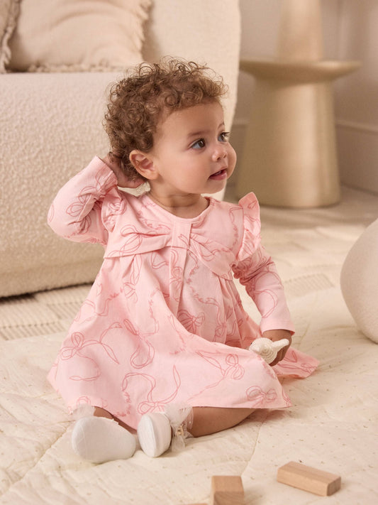 Baker by Ted Baker Frill Detail Jersey Dress