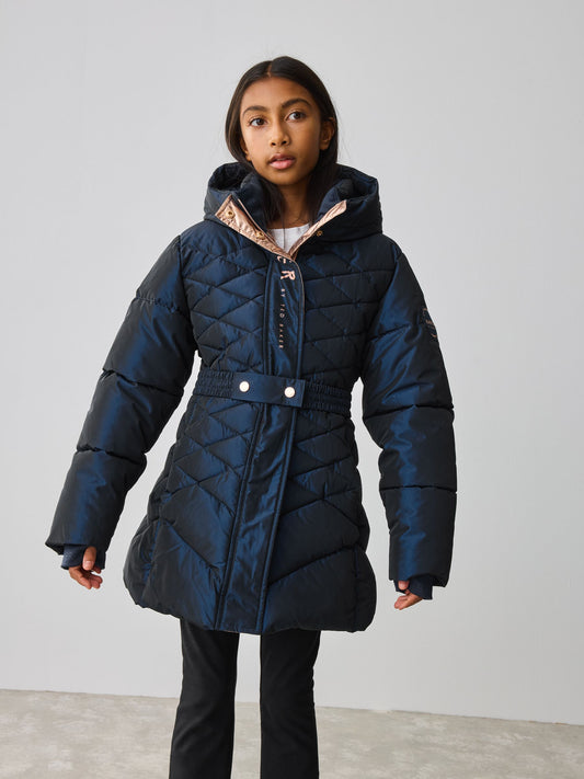 Baker by Ted Baker Shower Resistant Midweight Belted Padded Coat image 2