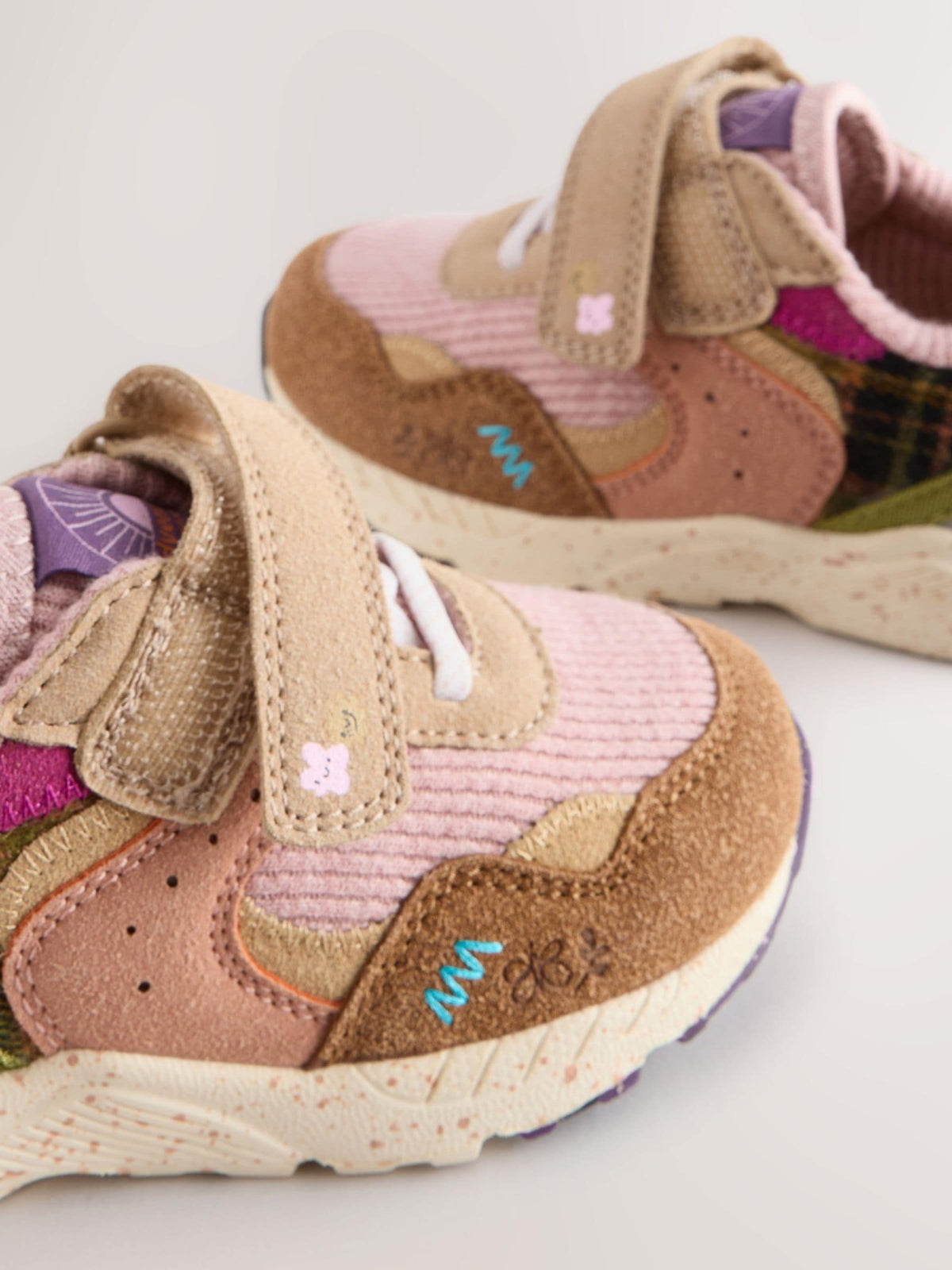 Dsiney Kidz - Multi Standard Fit (F) Elastic Lace Touch Fasten Trainers image 7