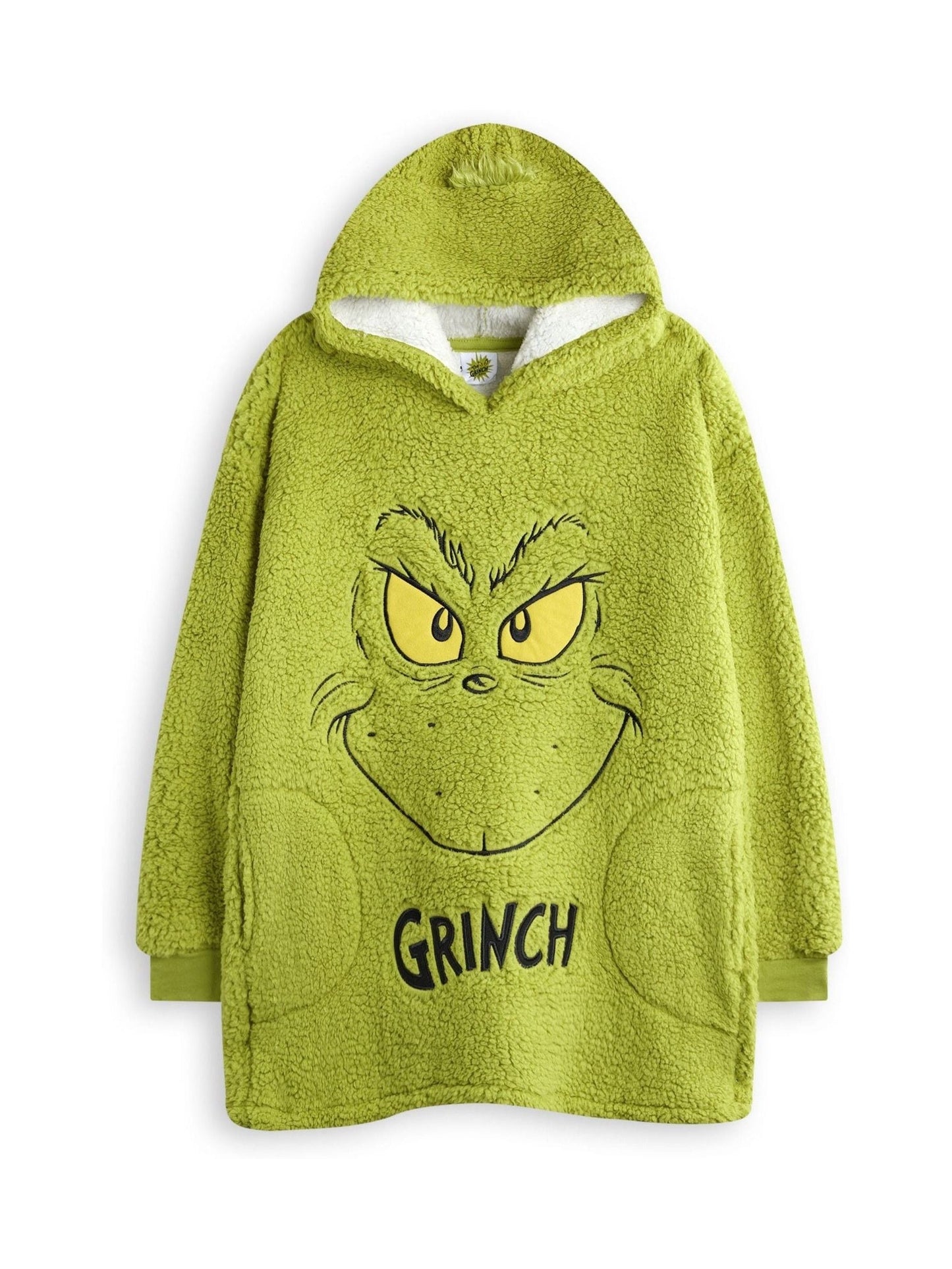 Dsiney Kidz - Vanilla Underground Green Kids Unisex The Grinch Blanket Hoodie image 1