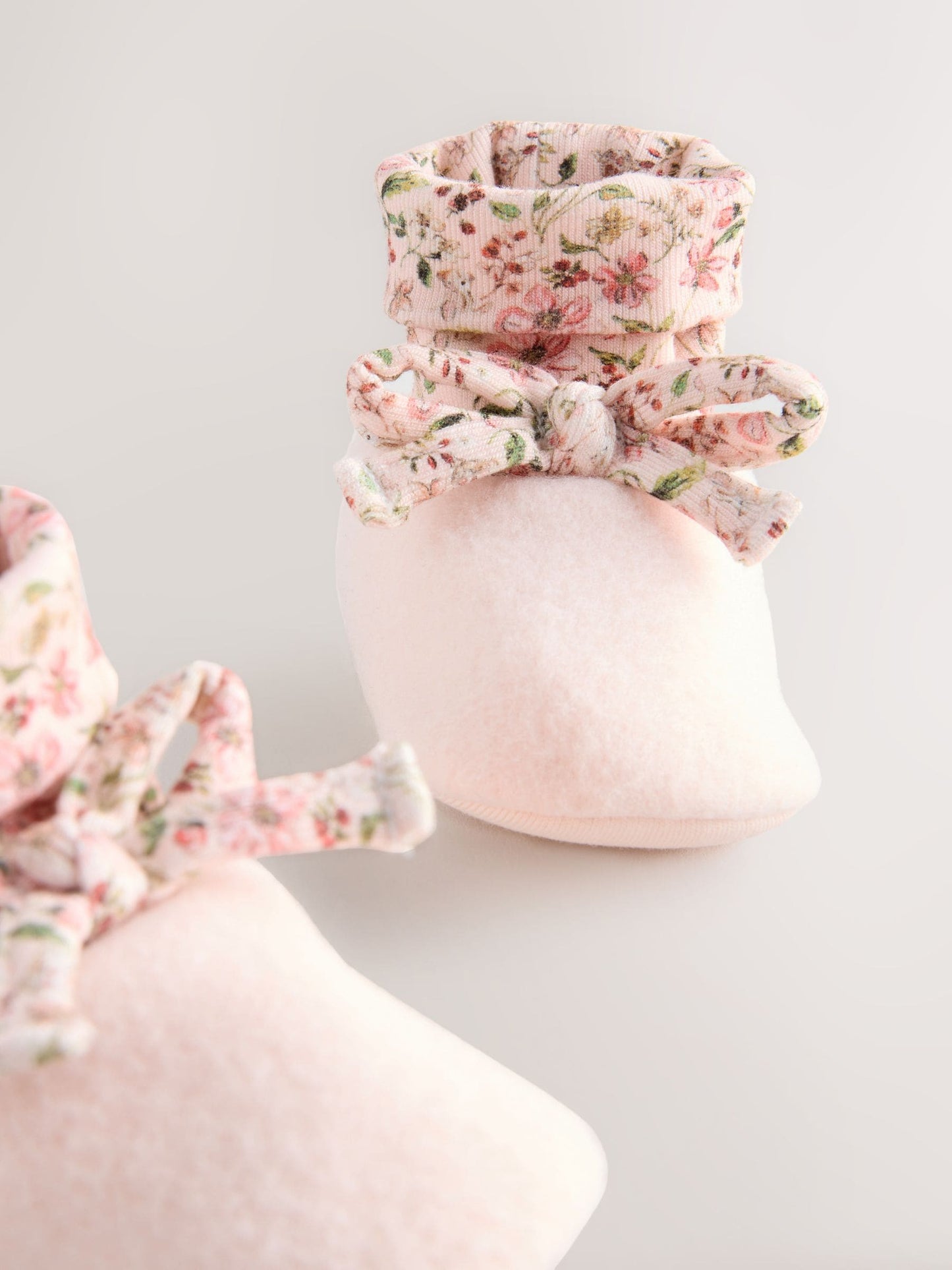 Pink Baby Sock Top Boots (0-18mths) image 4