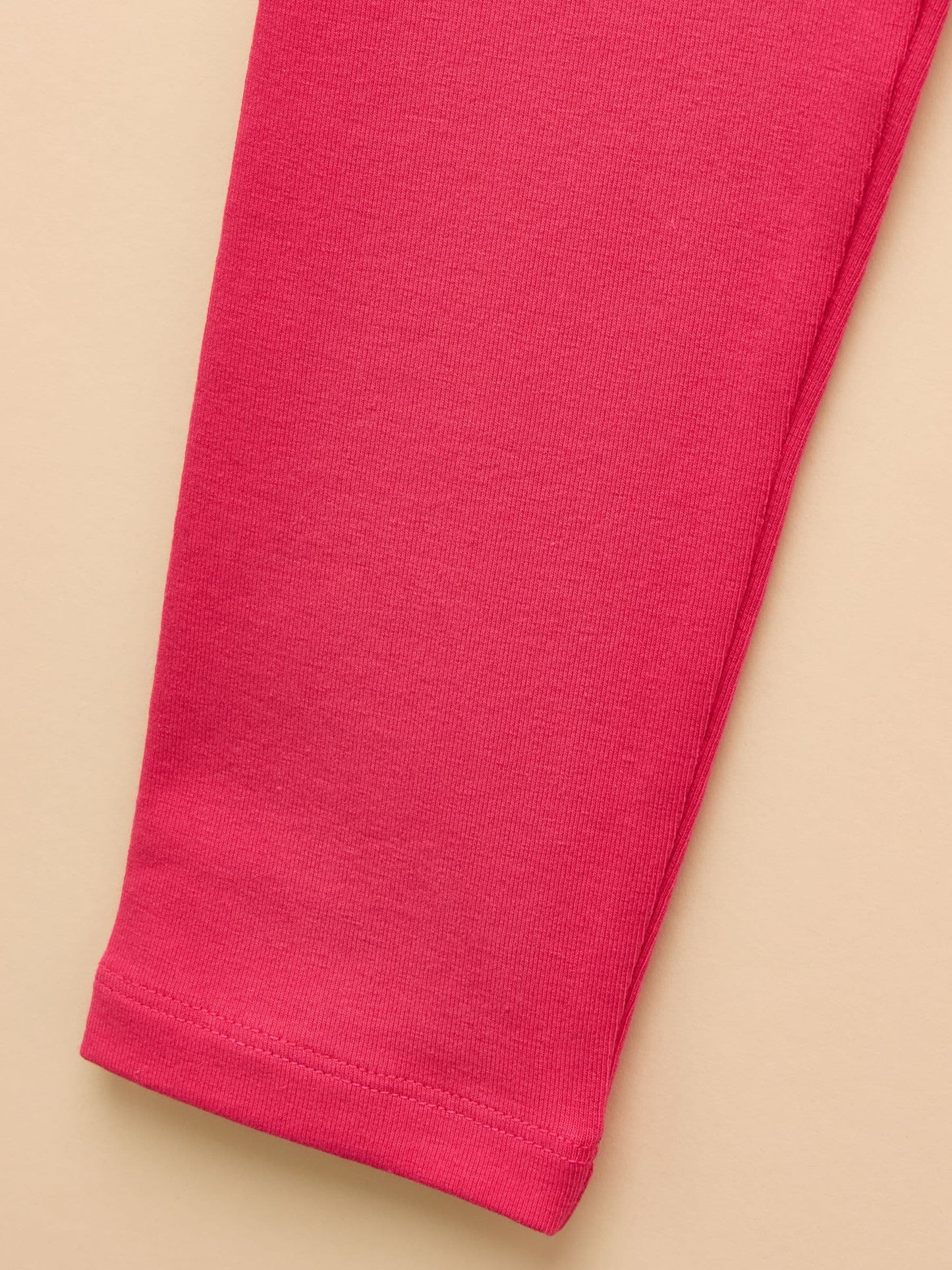 Joules Girls' Deedee Pink Jersey Leggings image 4