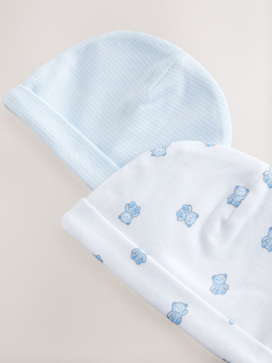 Blue Baby Premature Sleepsuit Set 6 Piece (0-0mths)