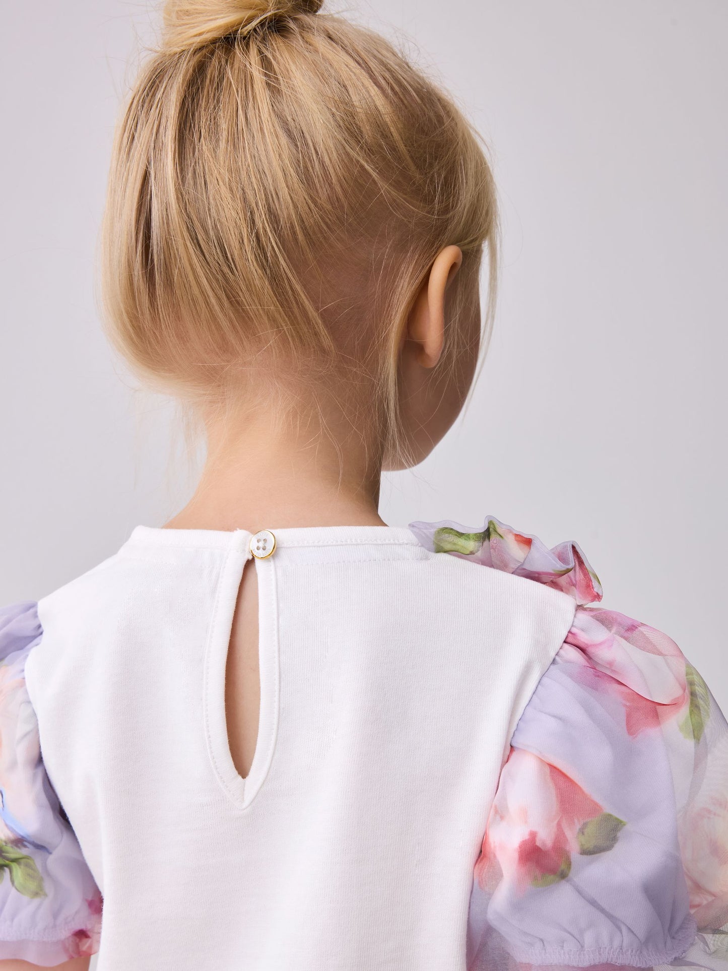 Baker by Ted Baker Organza Sleeve Bow Detail Top & Legging 2 Piece Set image 6