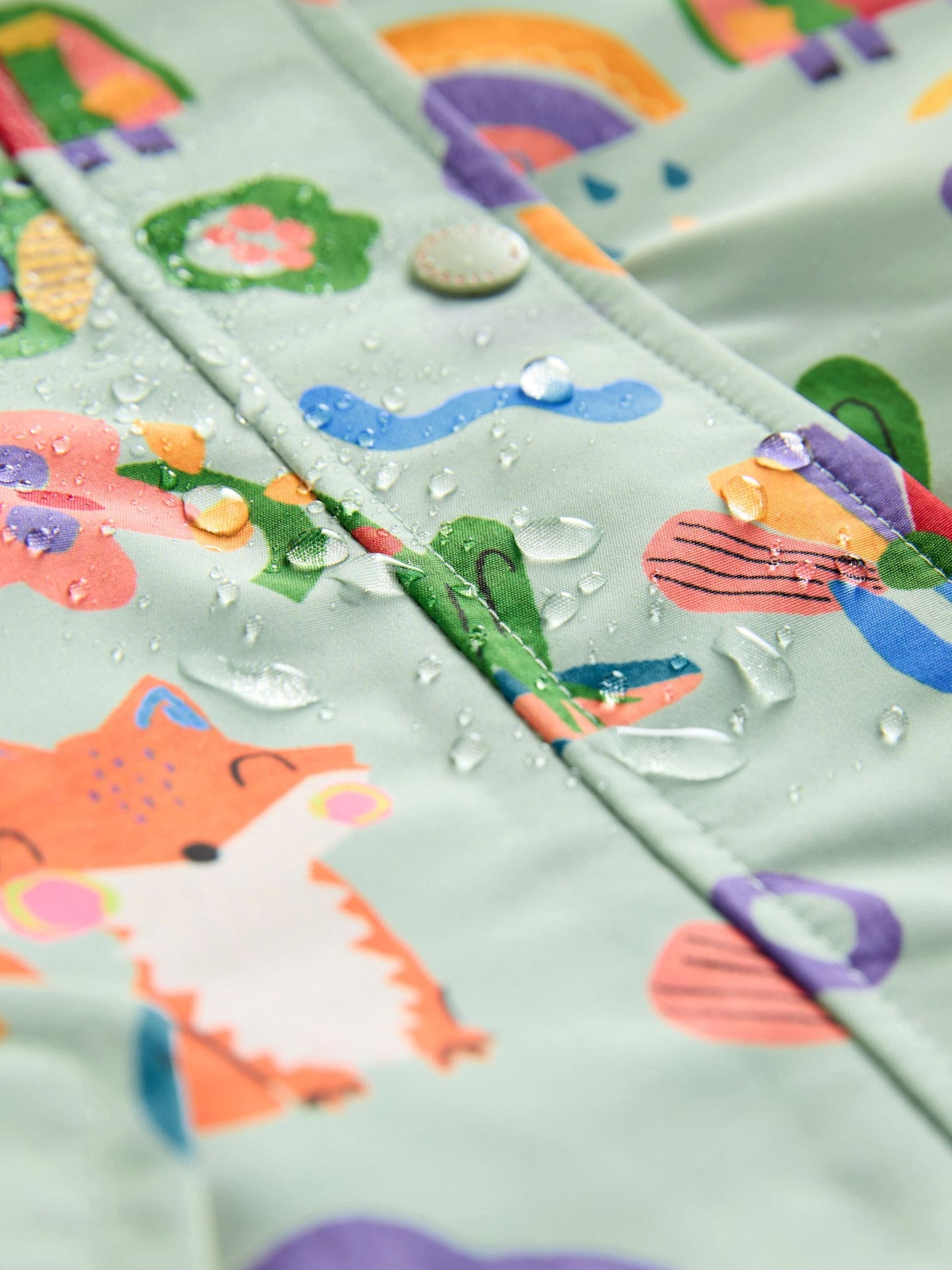 Green Character Waterproof Jacket (3mths-7yrs)