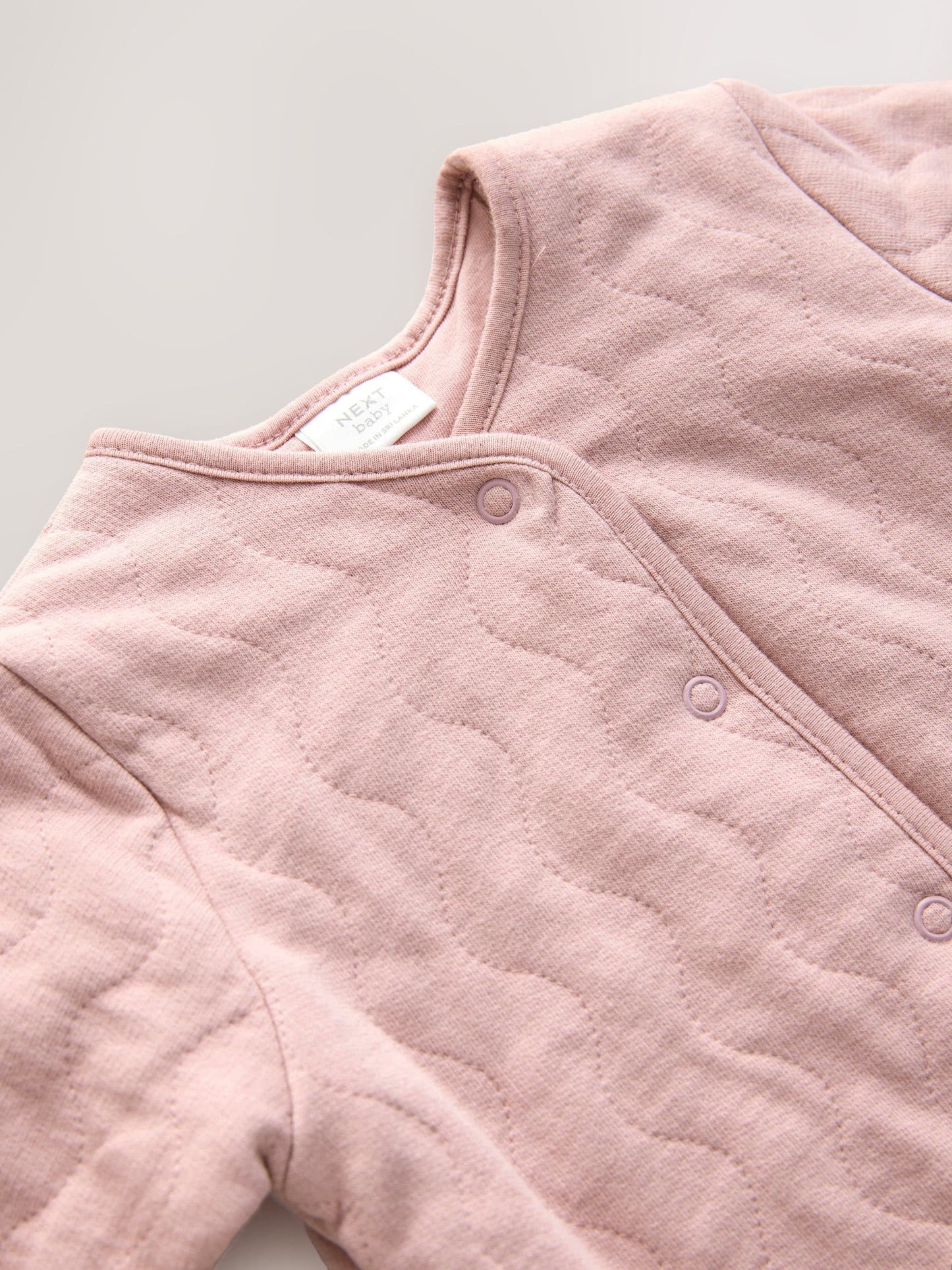 Dsiney Kidz - Pink Jersey Quilted Baby Jacket (0mths-2yrs) image 7