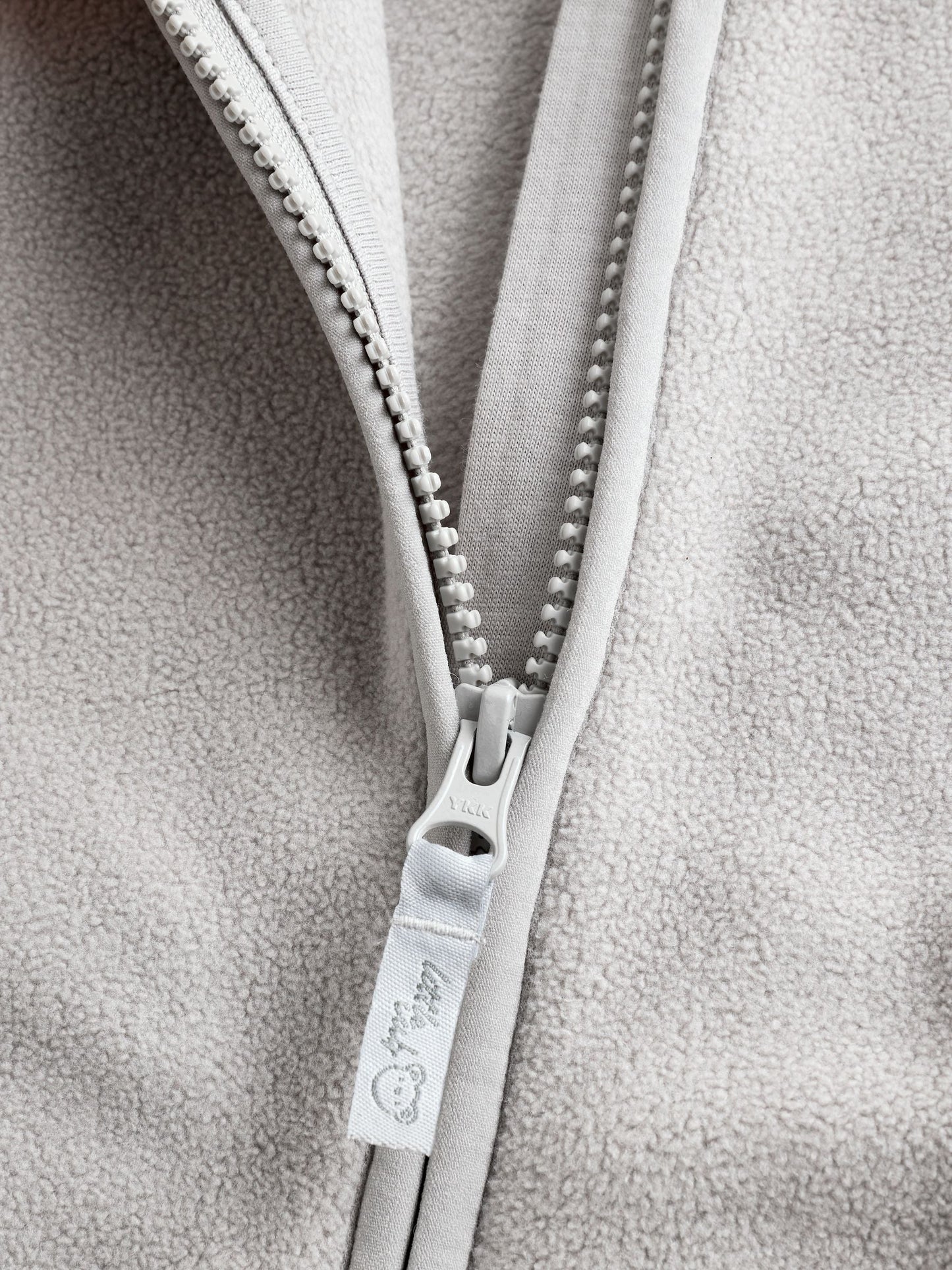 Grey Micro Fleece Baby Zip Jacket (0mths-2yrs)