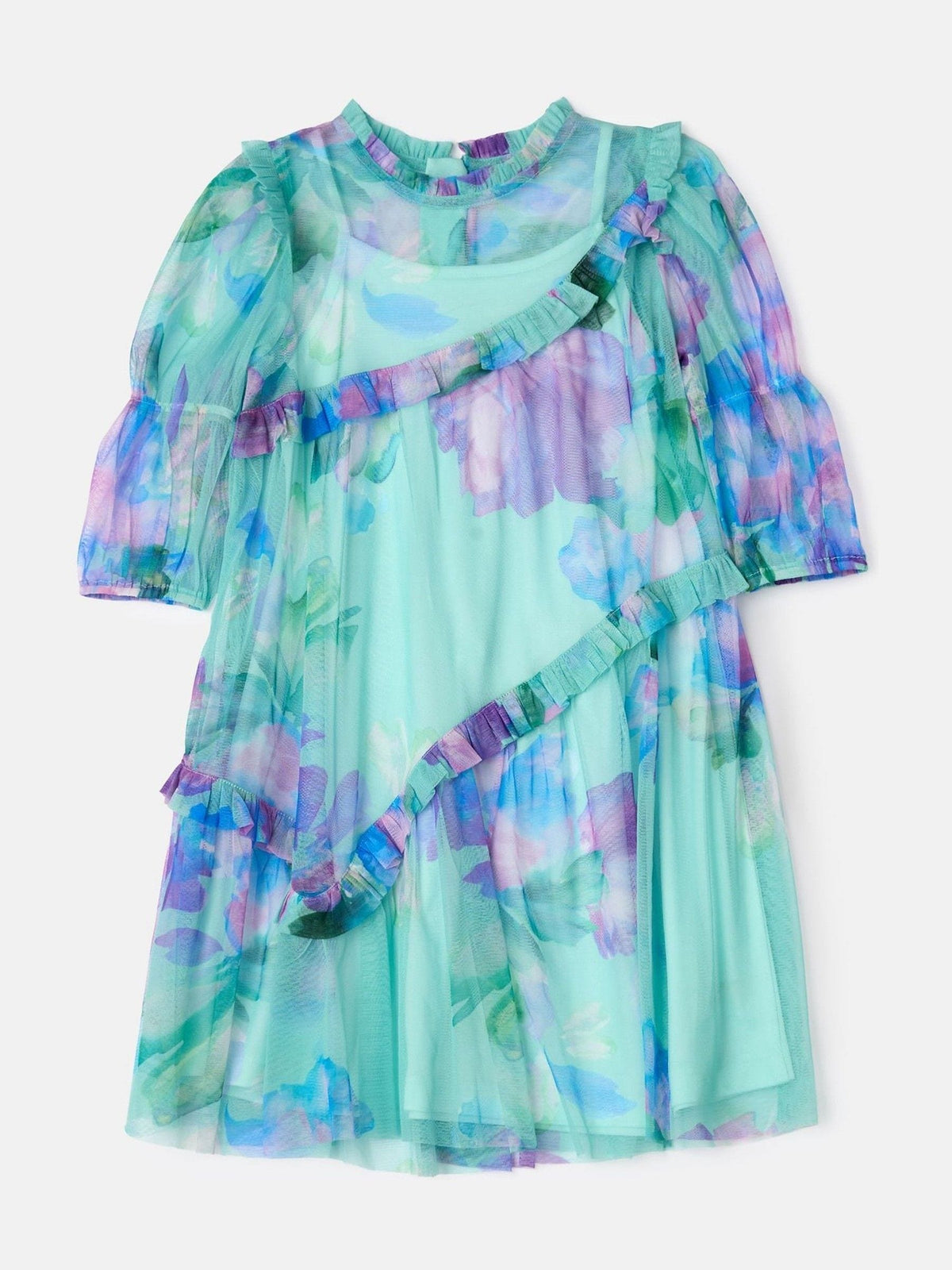Dsiney Kidz - Angel & Rocket Blue Mesh Dress image 12