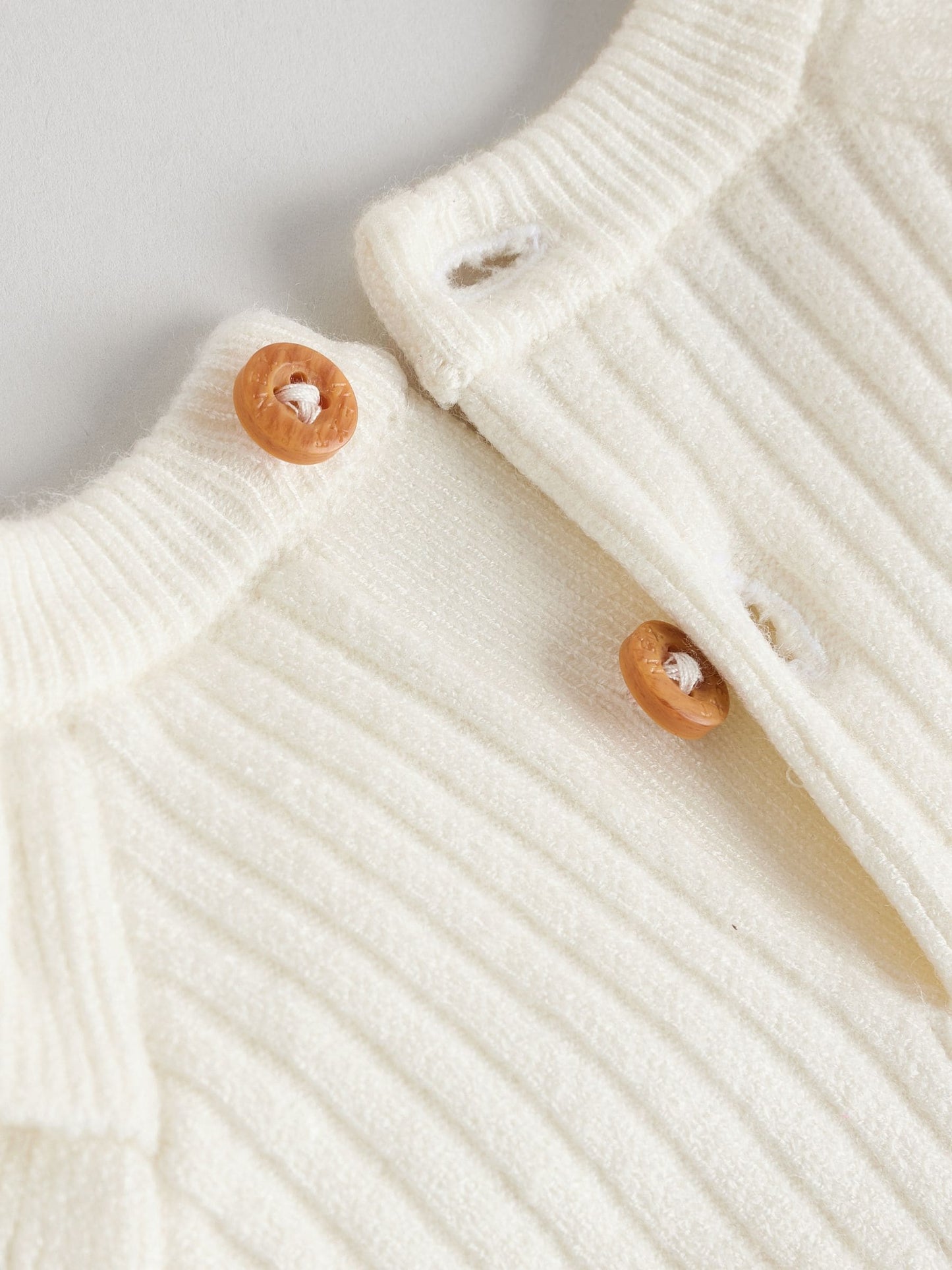 Cream Baby Knitted Jumper and Leggings Set 2 Piece (0mths-3yrs) image 8