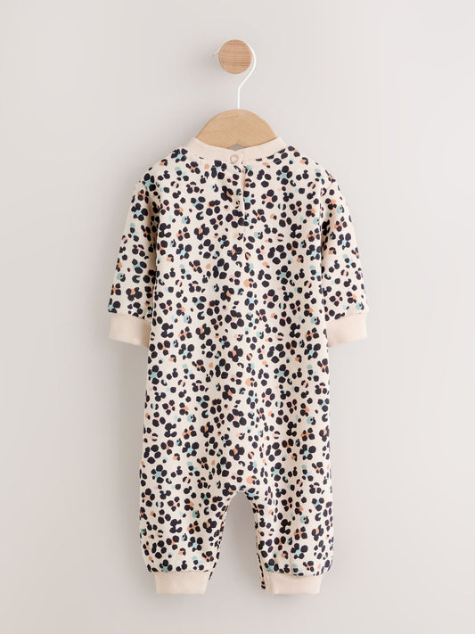 Leopard Printed Jersey Baby Romper (0mths-3yrs) image 3