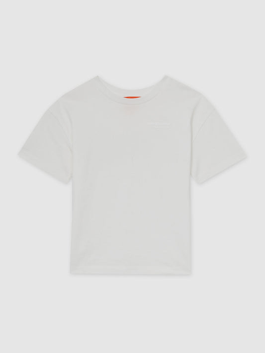 Dsiney Kidz - Reiss White Nakata 3-9 yrs McLaren F1 Team Oversize Logo T-Shirt Unisex Fit image 2