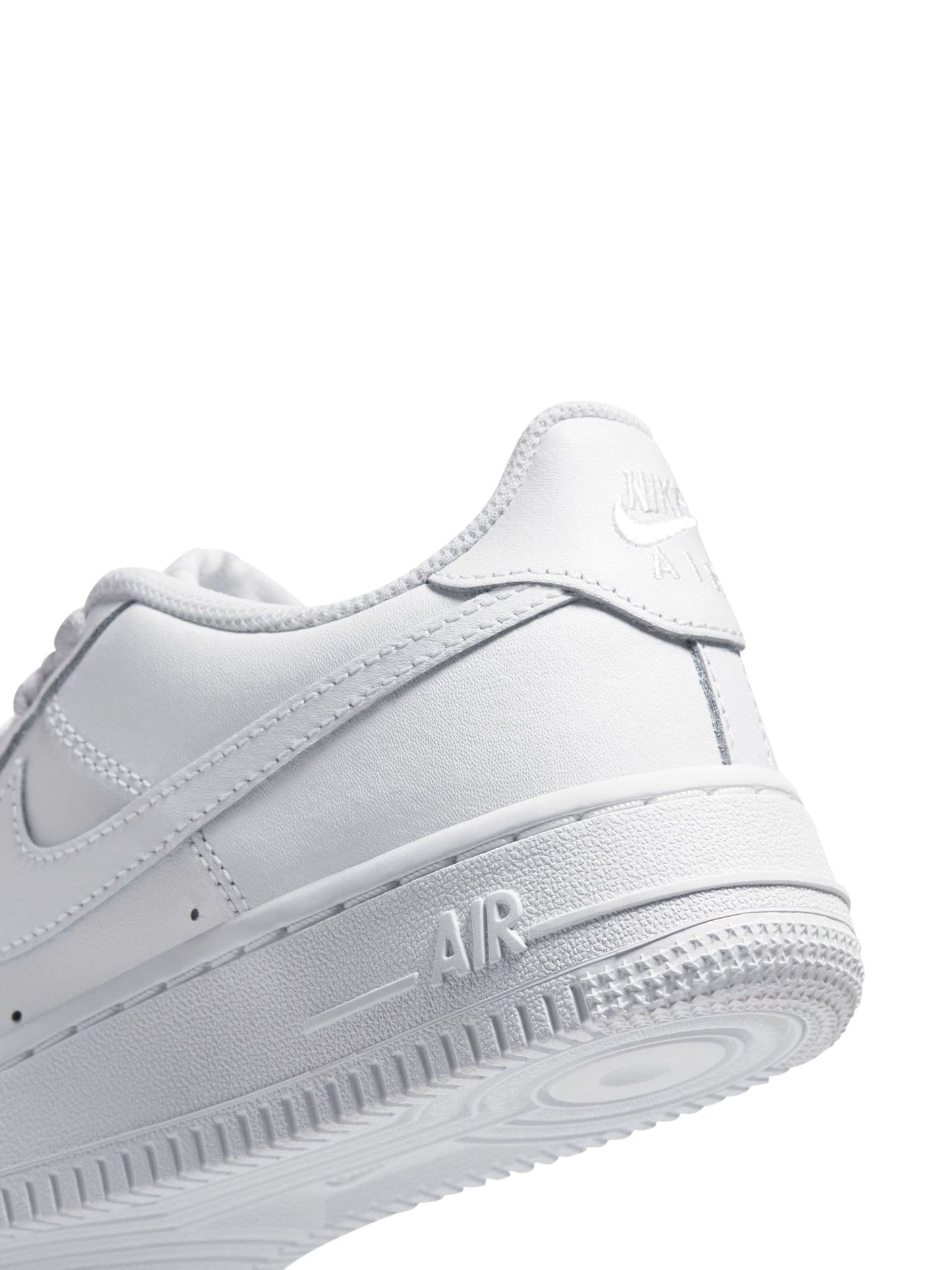 Nike White Youth Air Force 1 Trainers image 7
