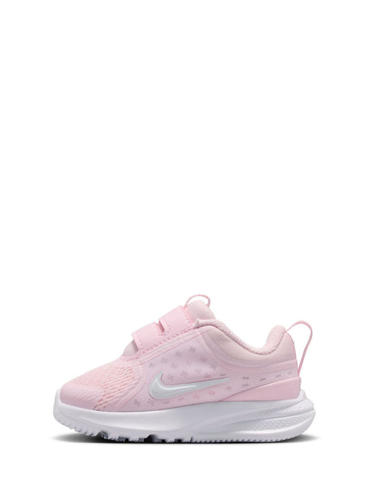 Nike White/Pink Infant Star Runner 5 Trainers image 2