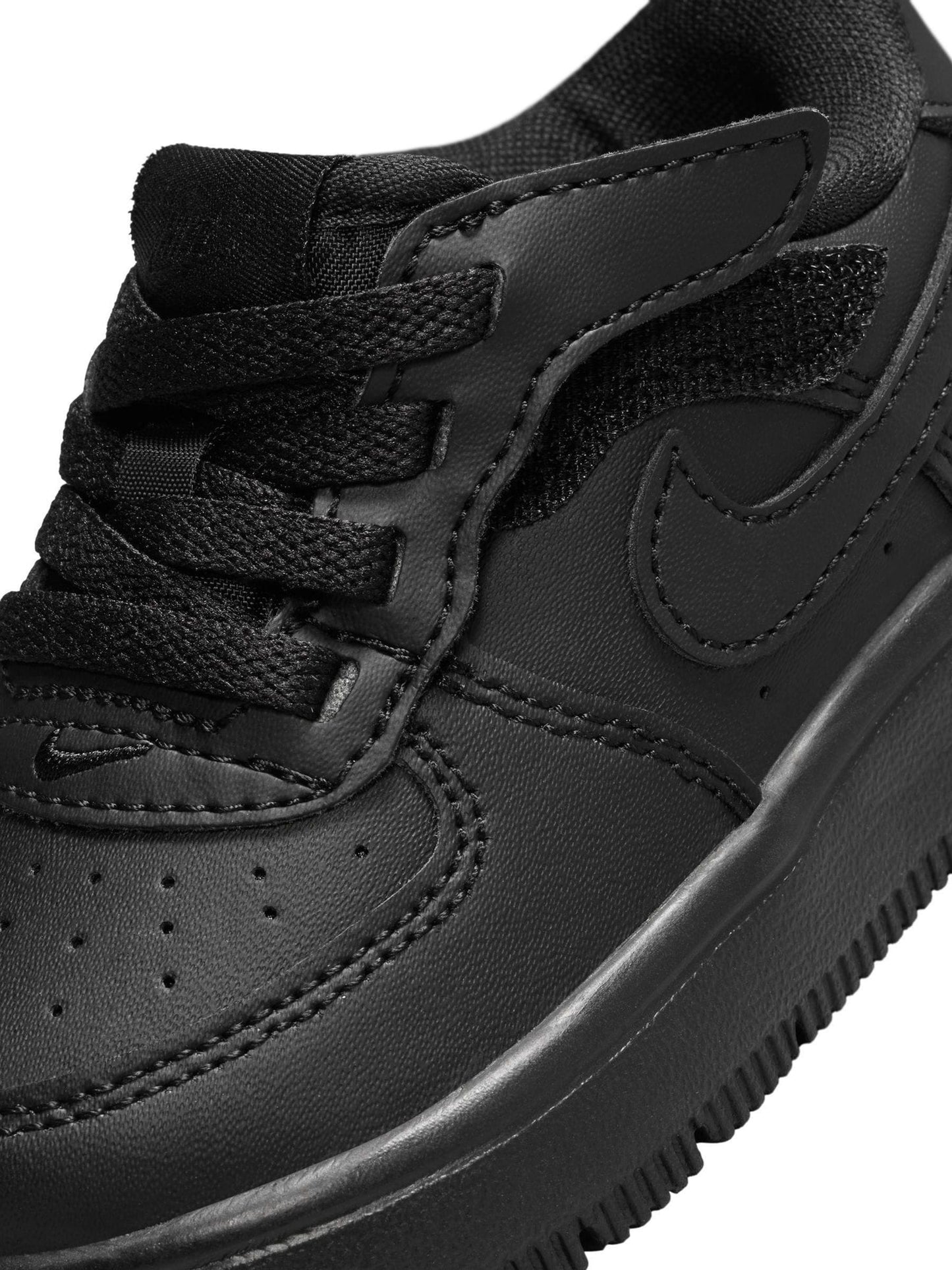 Nike Black Infant Air Force 1 Easy On Trainers image 9