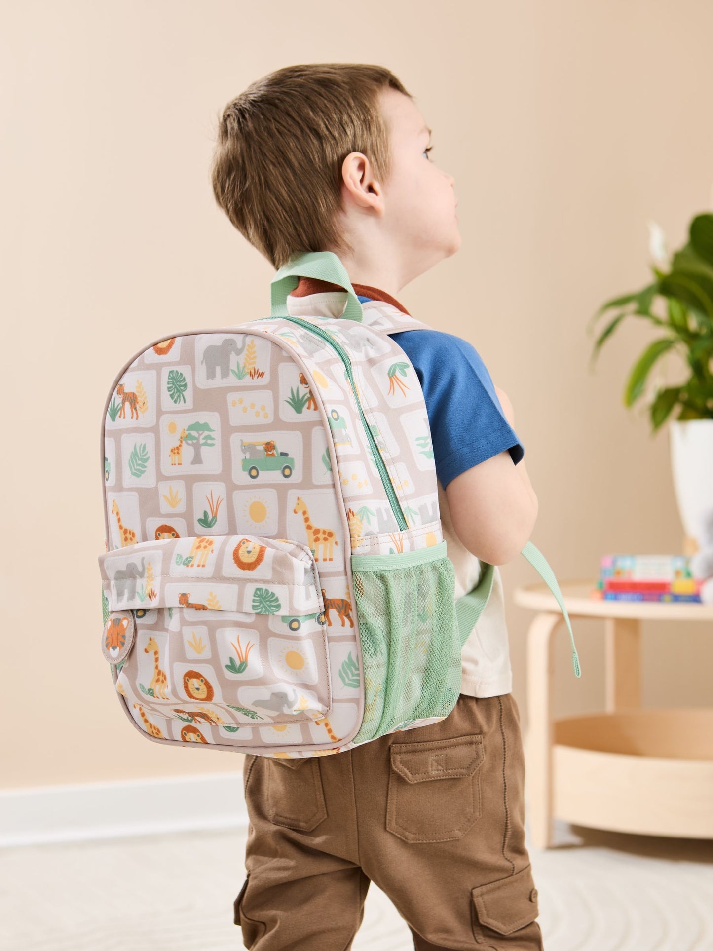 JoJo Maman Bébé Natural Safari Medium Backpack image 1