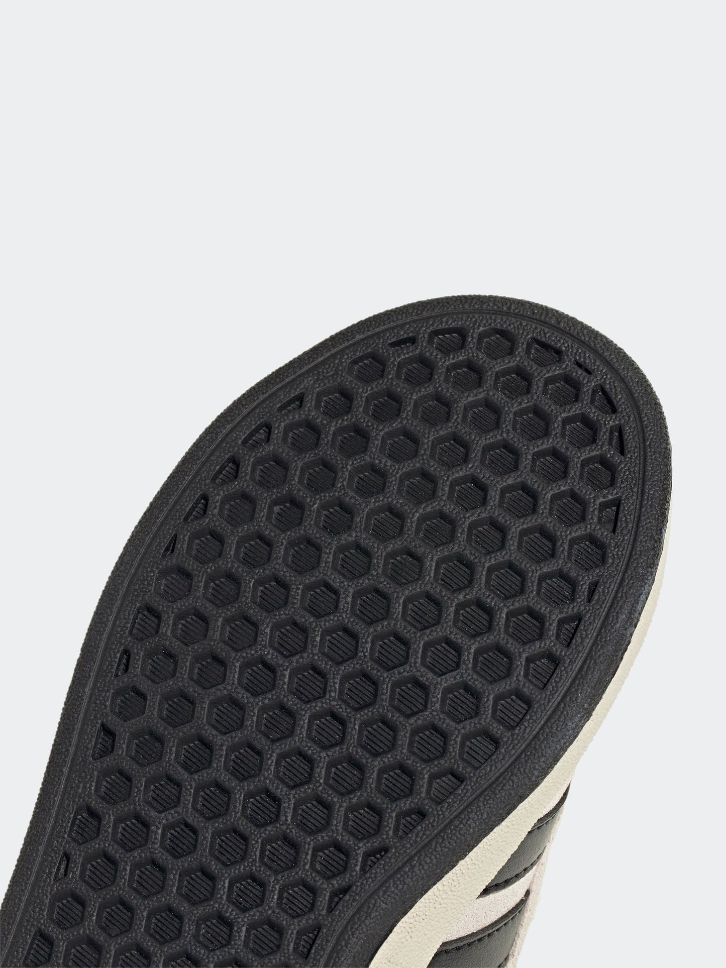 adidas Grey/Black Grand Court 00s Suede Lace Kids Trainers image 9