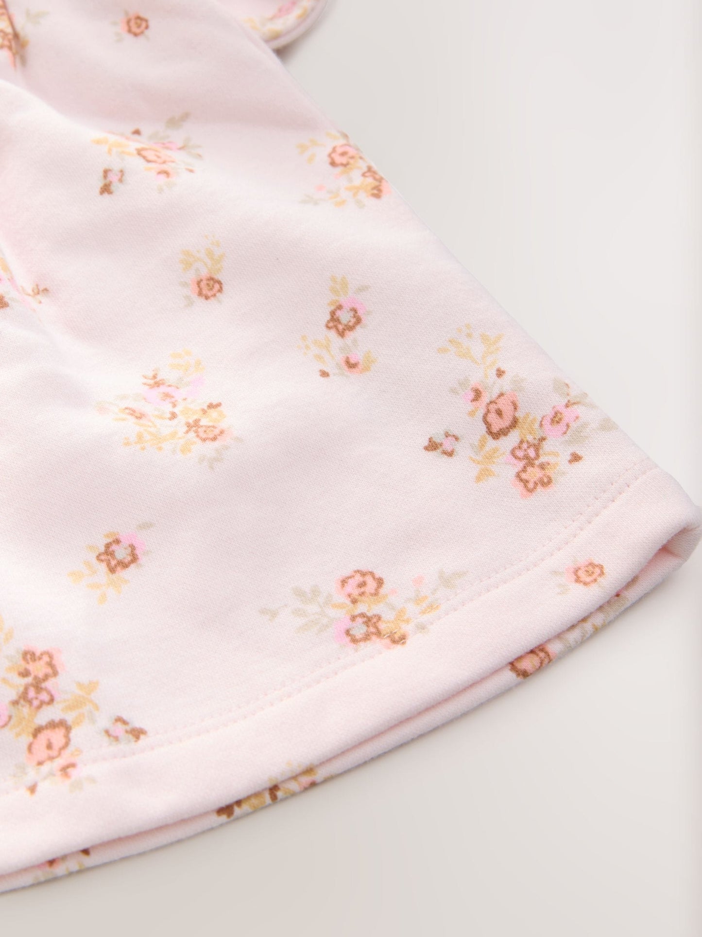 Cream Floral Sweat Dress (3mths-7yrs)