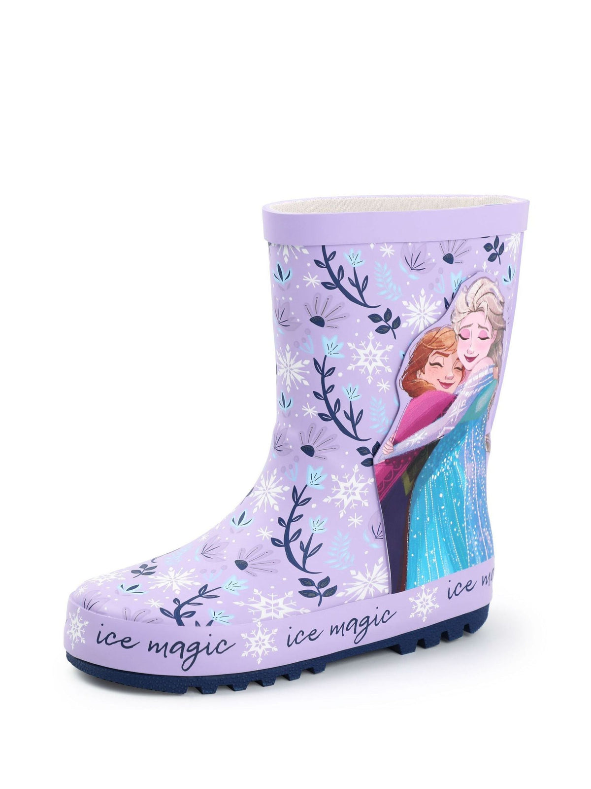 Vanilla Underground Purple Girls Disney Frozen Wellies image 3