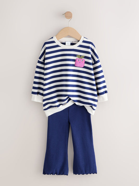 Purple Sweatshirt Set 4 Pack (3mths-7yrs) image 3