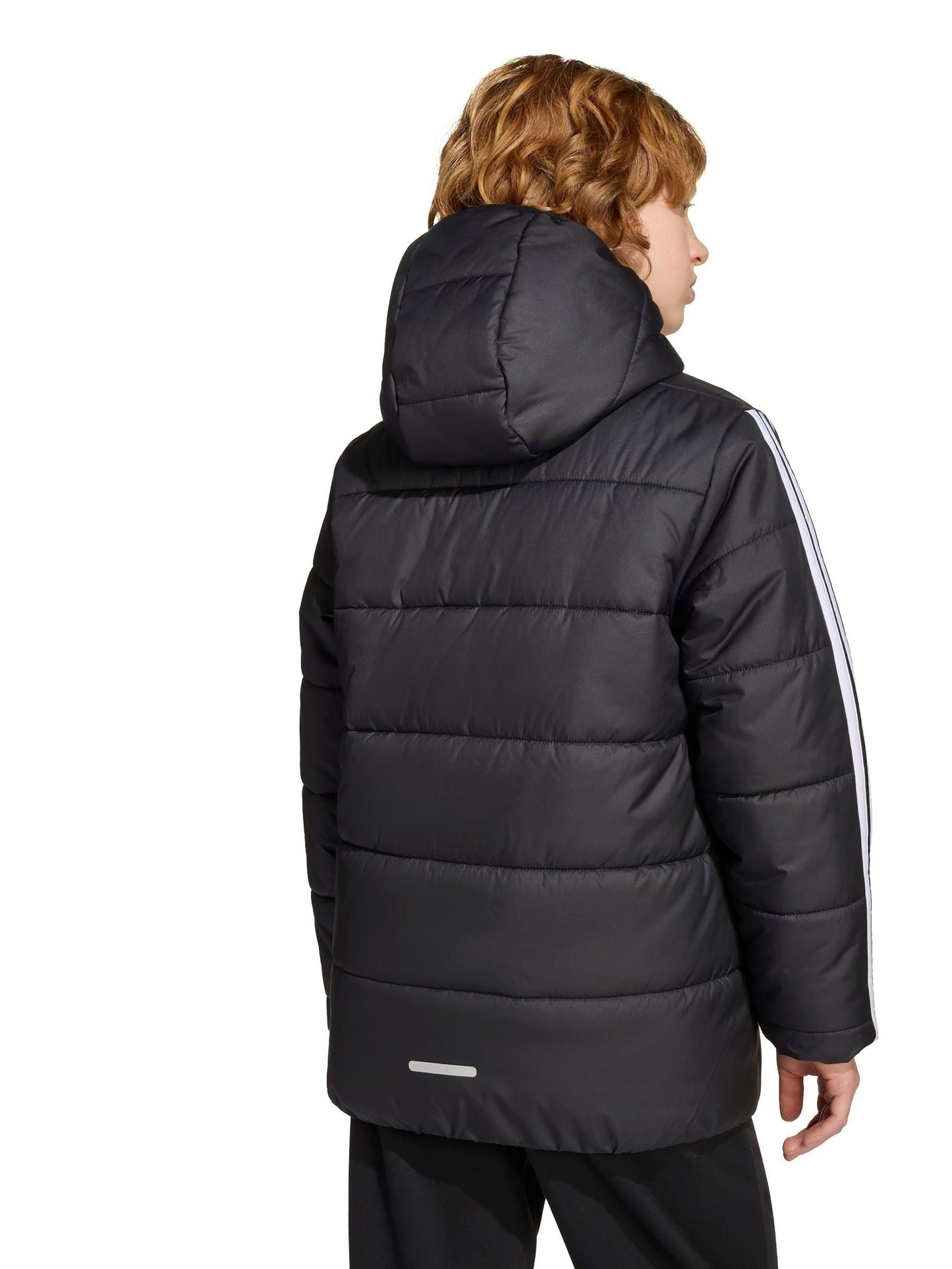 Dsiney Kidz - adidas Black Essentials 3-Stripes Padded Kids Jacket image 4