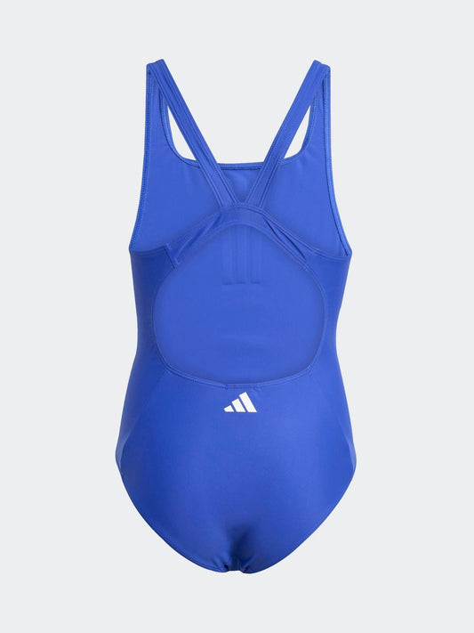 Dsiney Kidz - adidas Blue 3-Stripes Kids Swimsuit image 2