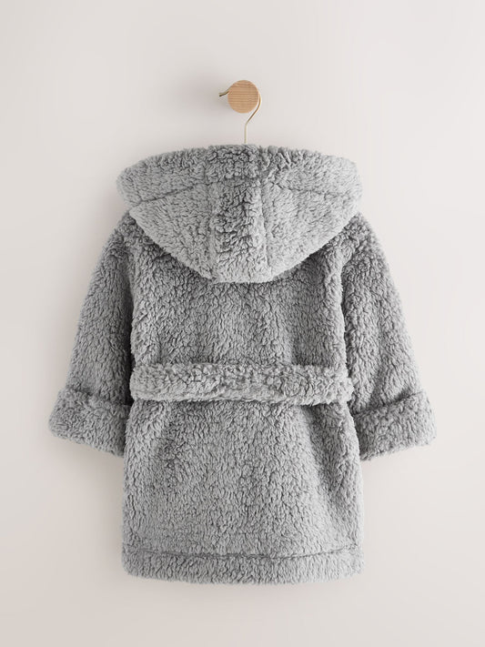 Grey Babies Fleece Robe (12mths-8yrs) image 2