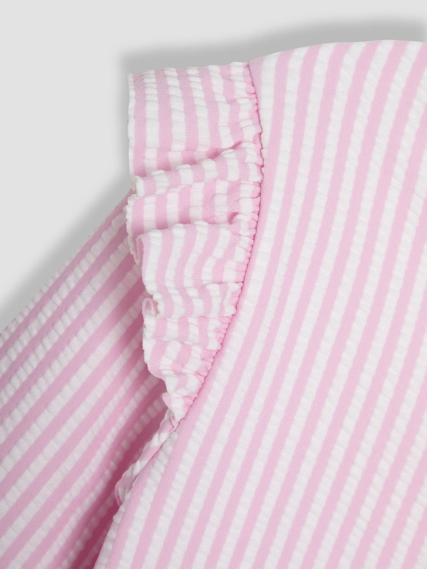 Dsiney Kidz - JoJo Maman Bébé Pink Stripe UV Sunsafe Suit image 3