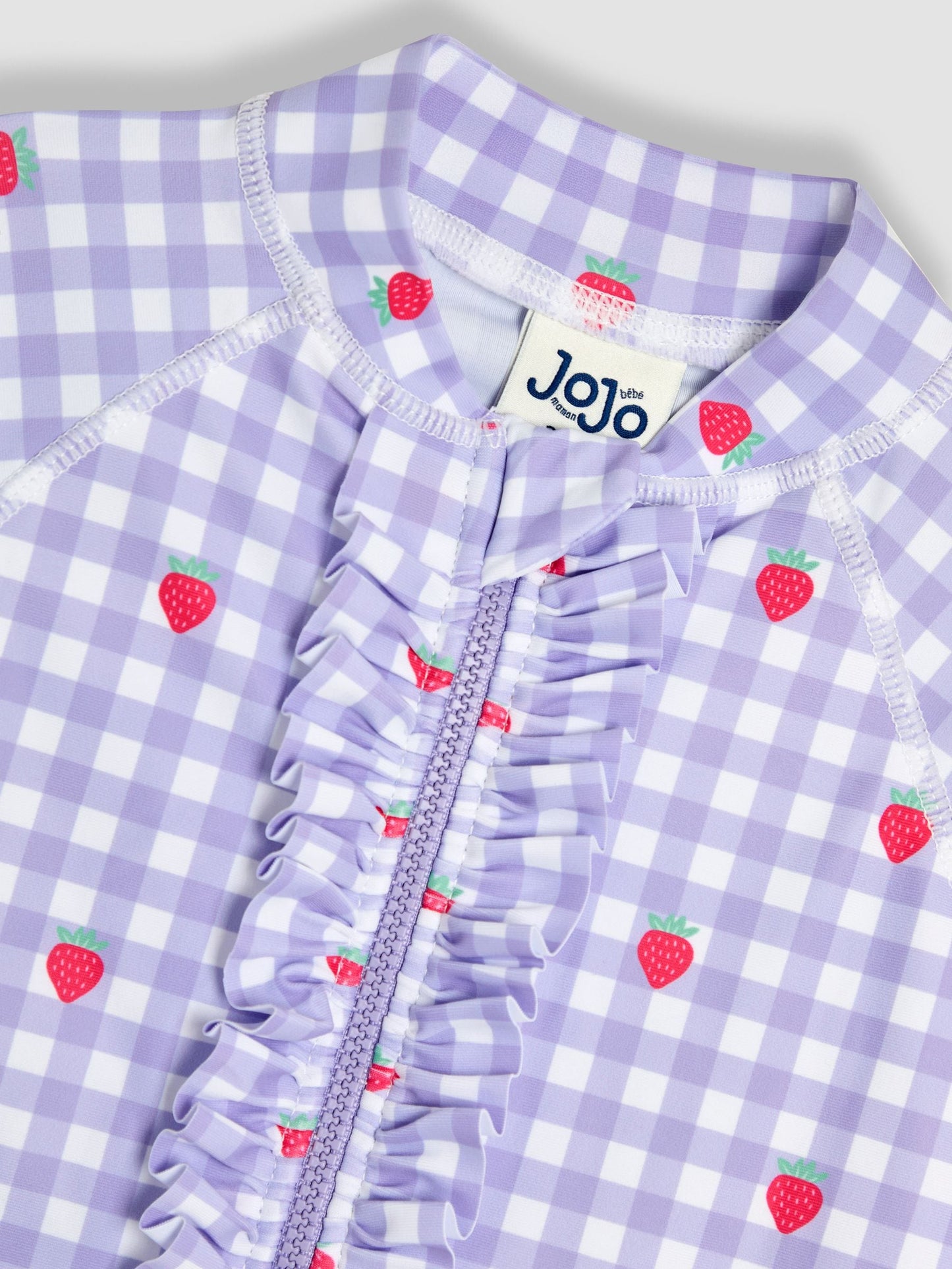 JoJo Maman Bébé Gingham Sun Protection Suit image 3