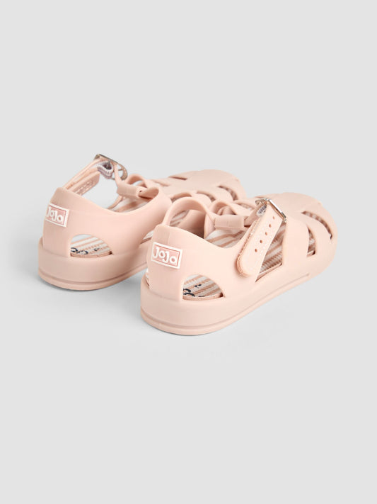 JoJo Maman Bébé Neutral Beige Jelly Sandals image 2