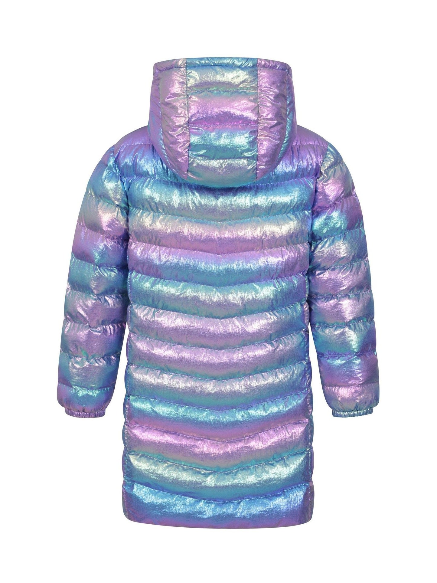 Dsiney Kidz - Mountain Warehouse Iridescent Florence Longline Padded Jacket image 4