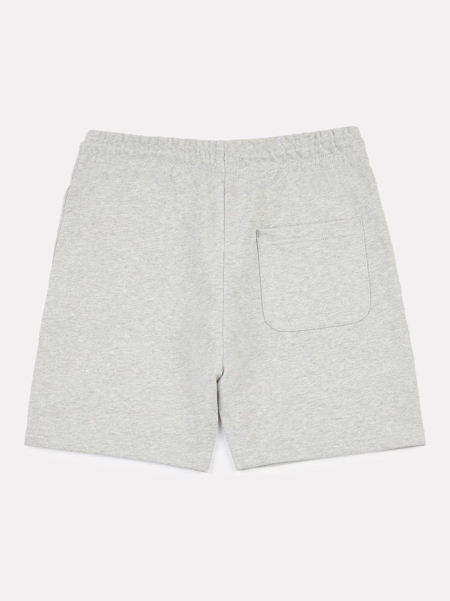 Dsiney Kidz - New Balance Grey French Terry Stacked Logo Cotton Shorts image 7