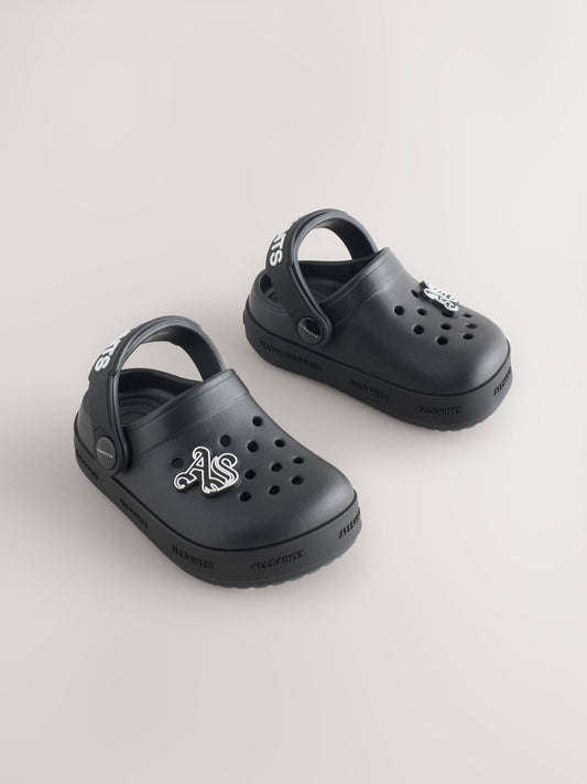 smALLSAINTS Black Clog Sandals image 2