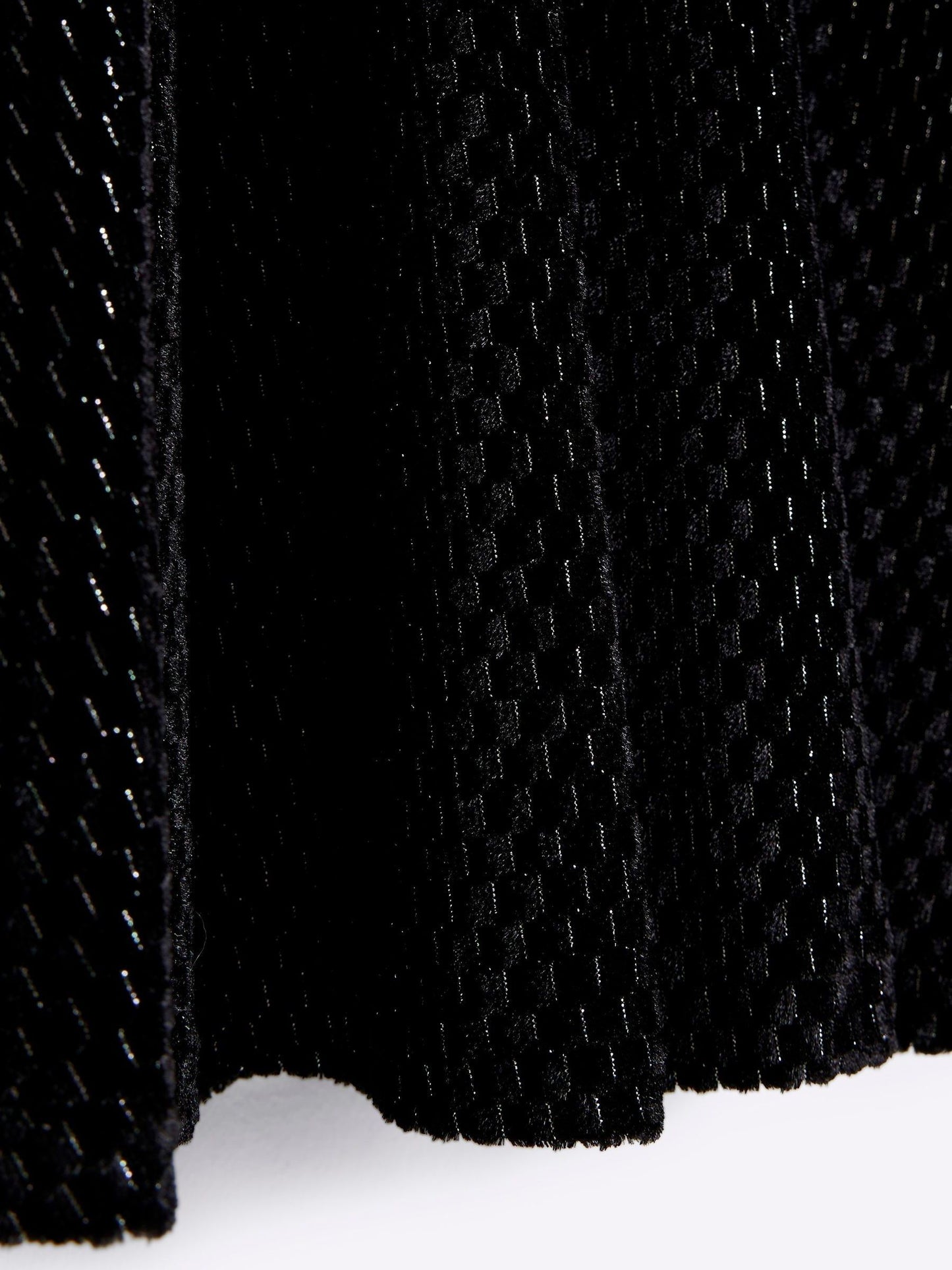 Dsiney Kidz - River Island Black Velvet Bow Cotton Dress image 3