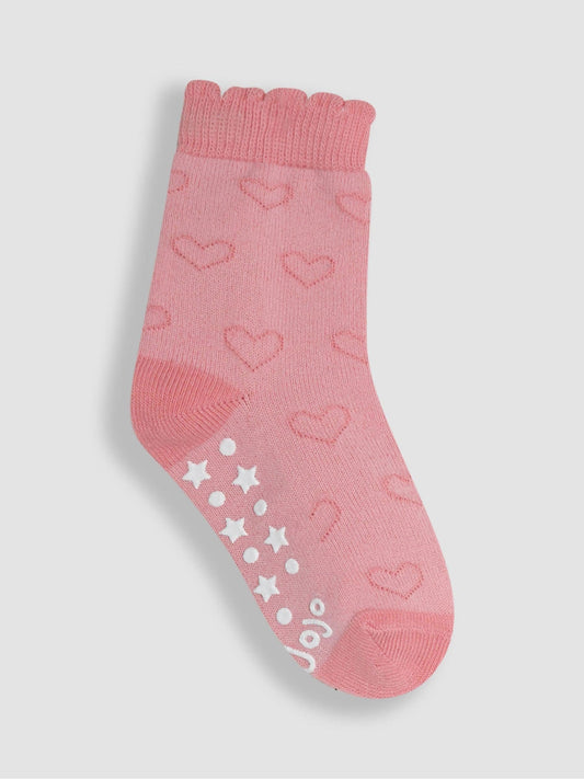 JoJo Maman Bébé Pink 5-Pack Socks image 2
