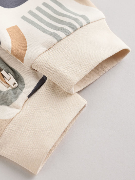 Olive Green 3 Pack Baby Sleepsuits (0-3yrs) image 3