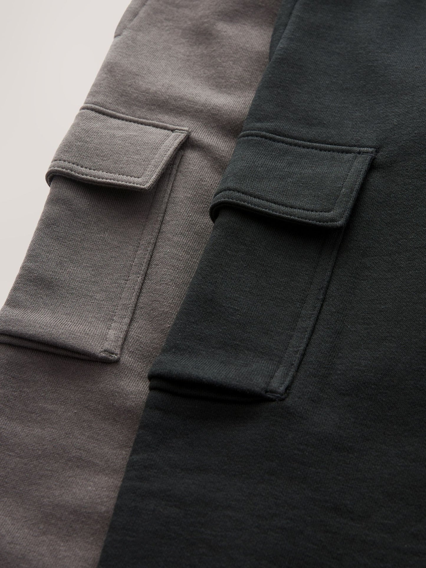 Dsiney Kidz - Black/Grey Slim Fit Cargo Joggers 2 Pack (3-16yrs) image 3