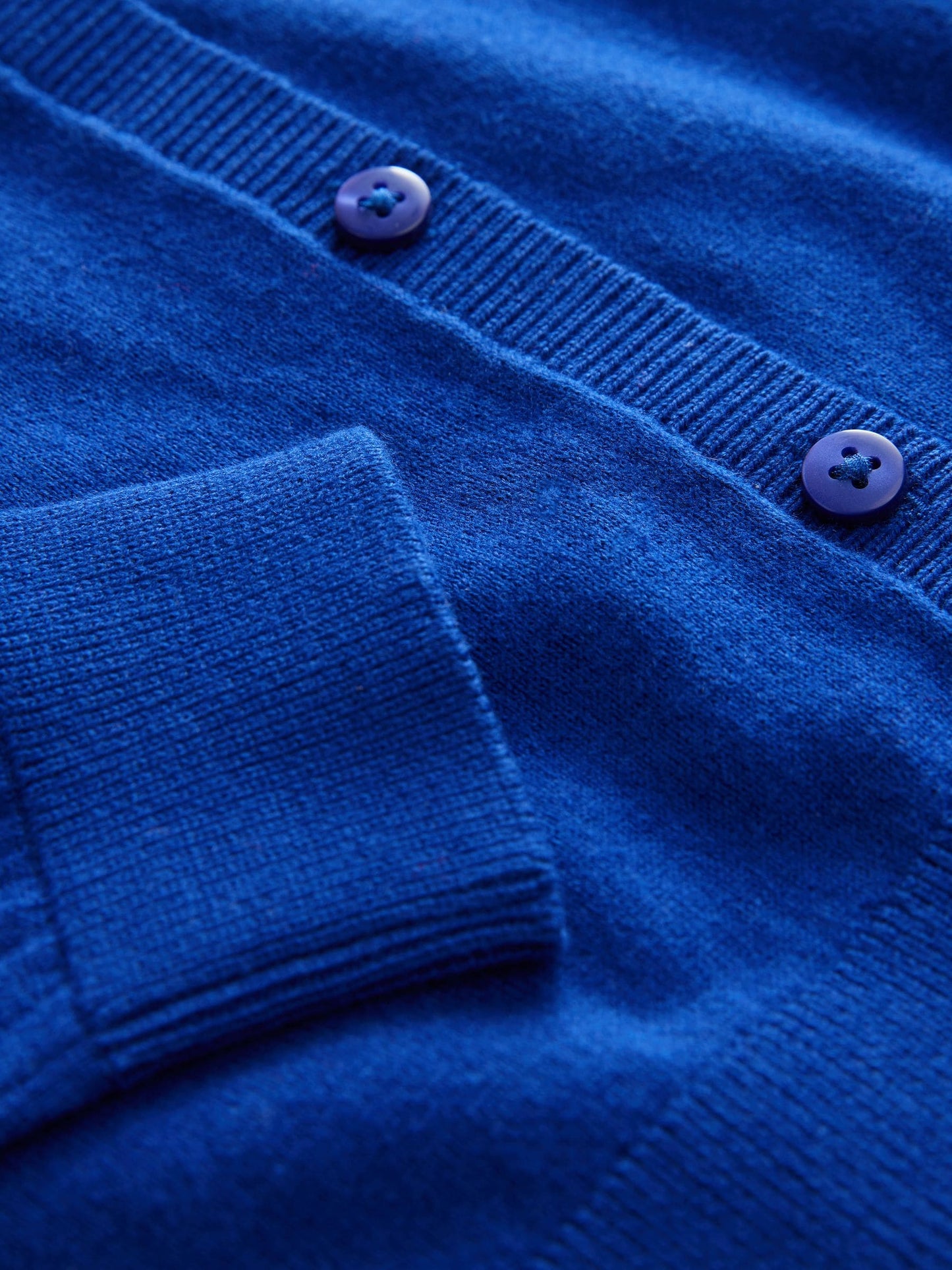 Dsiney Kidz - Blue Cotton Rich Frill Shoulder School Cardigan (3-16yrs) image 8