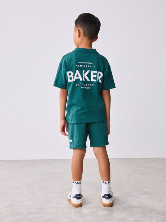 Dsiney Kidz - Baker by Ted Baker Polo Shirt and Shorts Set image 2