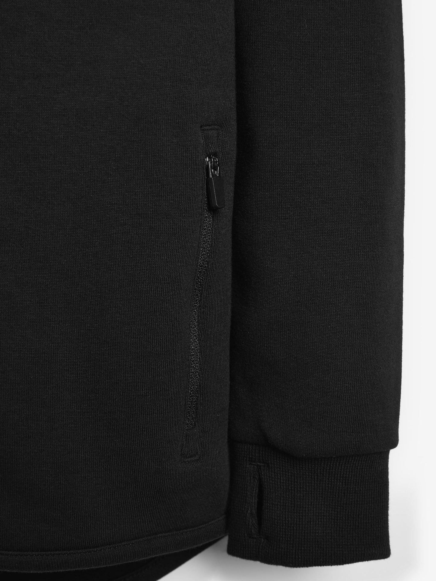 New Black Tech Sportswear Hoodie and Joggers Set