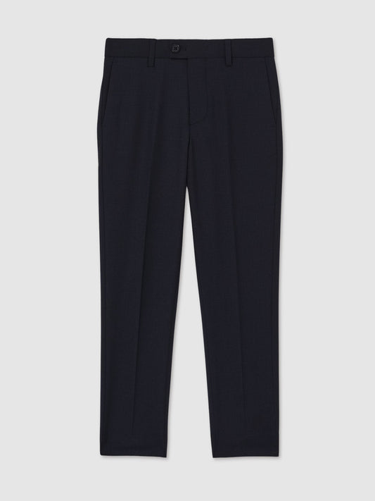 Reiss Navy Hope 3-9 yrs Wool-Blend Suit Trousers image 2