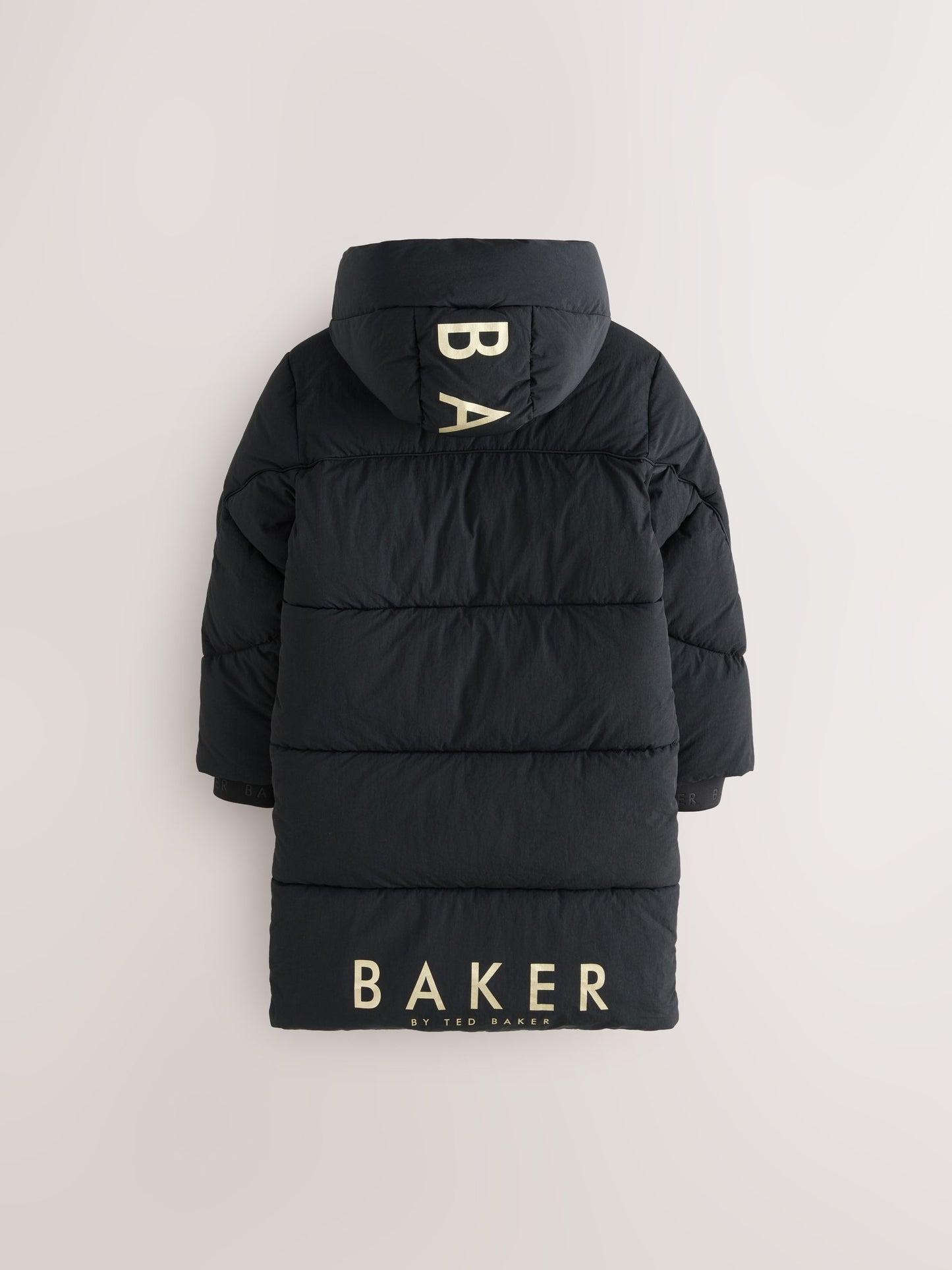Baker by Ted Baker Girls Shower Resistant Longline Padded Coat image 10