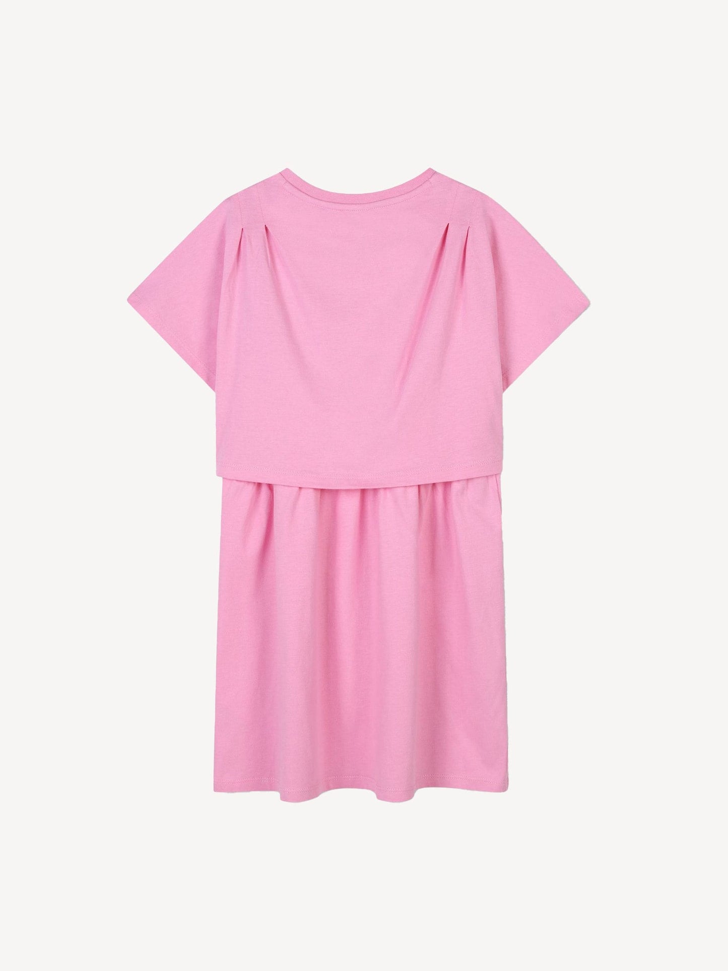 KENZO KIDS Pink Short Sleeve Fruit Logo T-Shirt Dress image 2