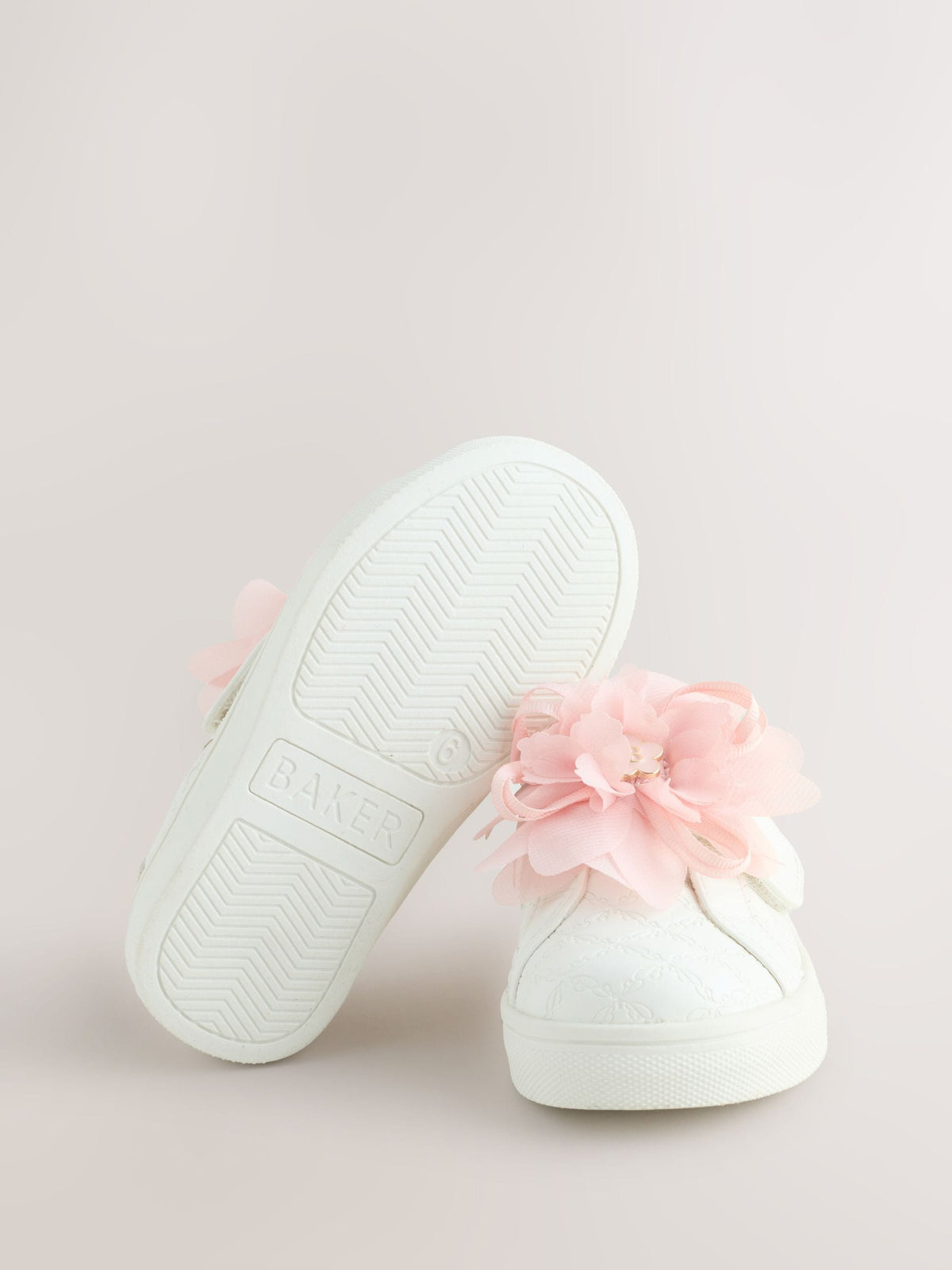 Dsiney Kidz - Baker by Ted Baker Girls Organza Corsage Trainers image 5