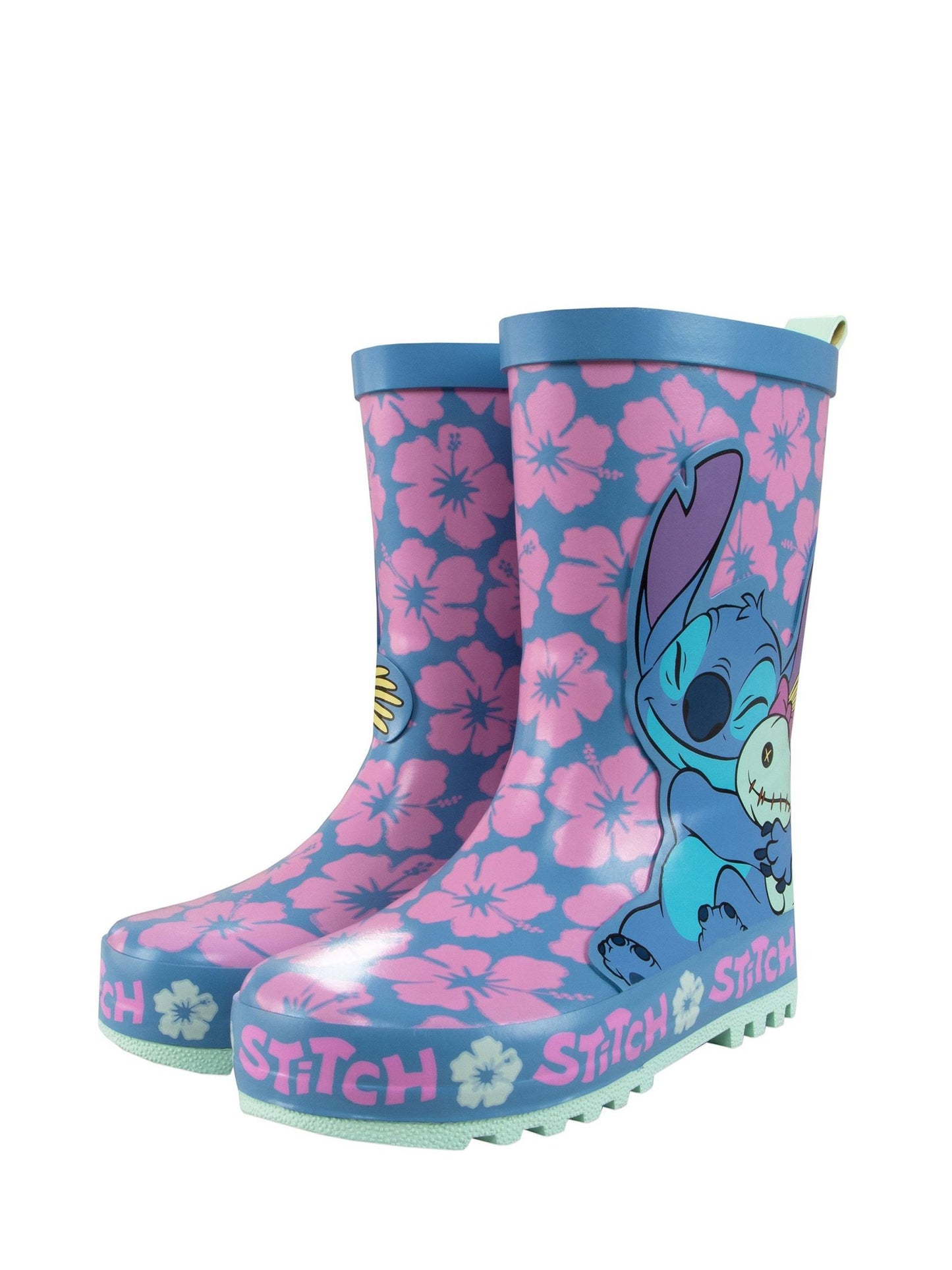 Dsiney Kidz - Character Blue Disney Lilo And Stitch Wellies image 5