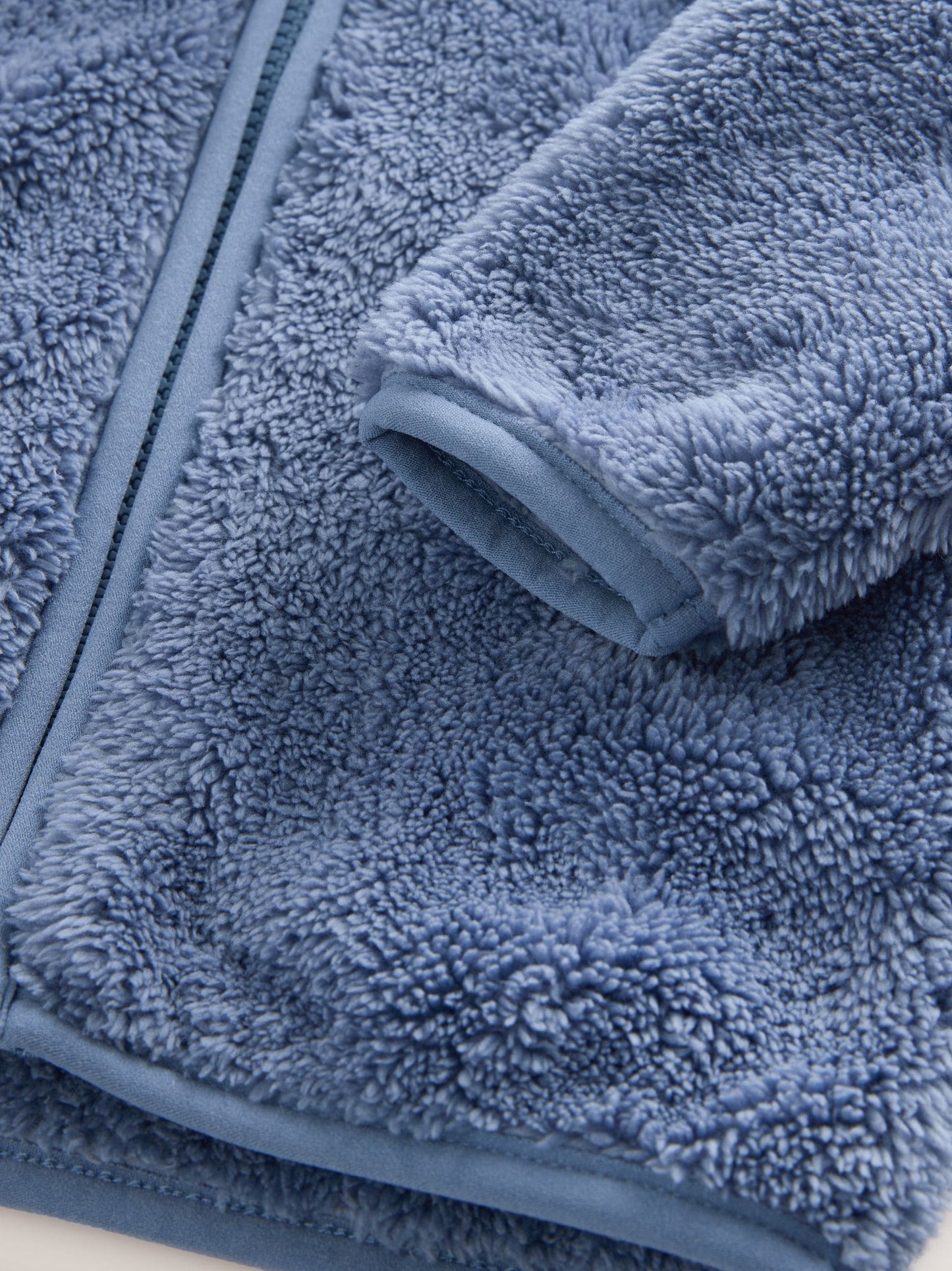 Navy Fleece Zip Through Baby Jacket (0mths-2yrs)