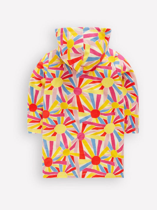 Dsiney Kidz - Boden Cream Romie Towelling Zip Throw-on Cover Ups image 2
