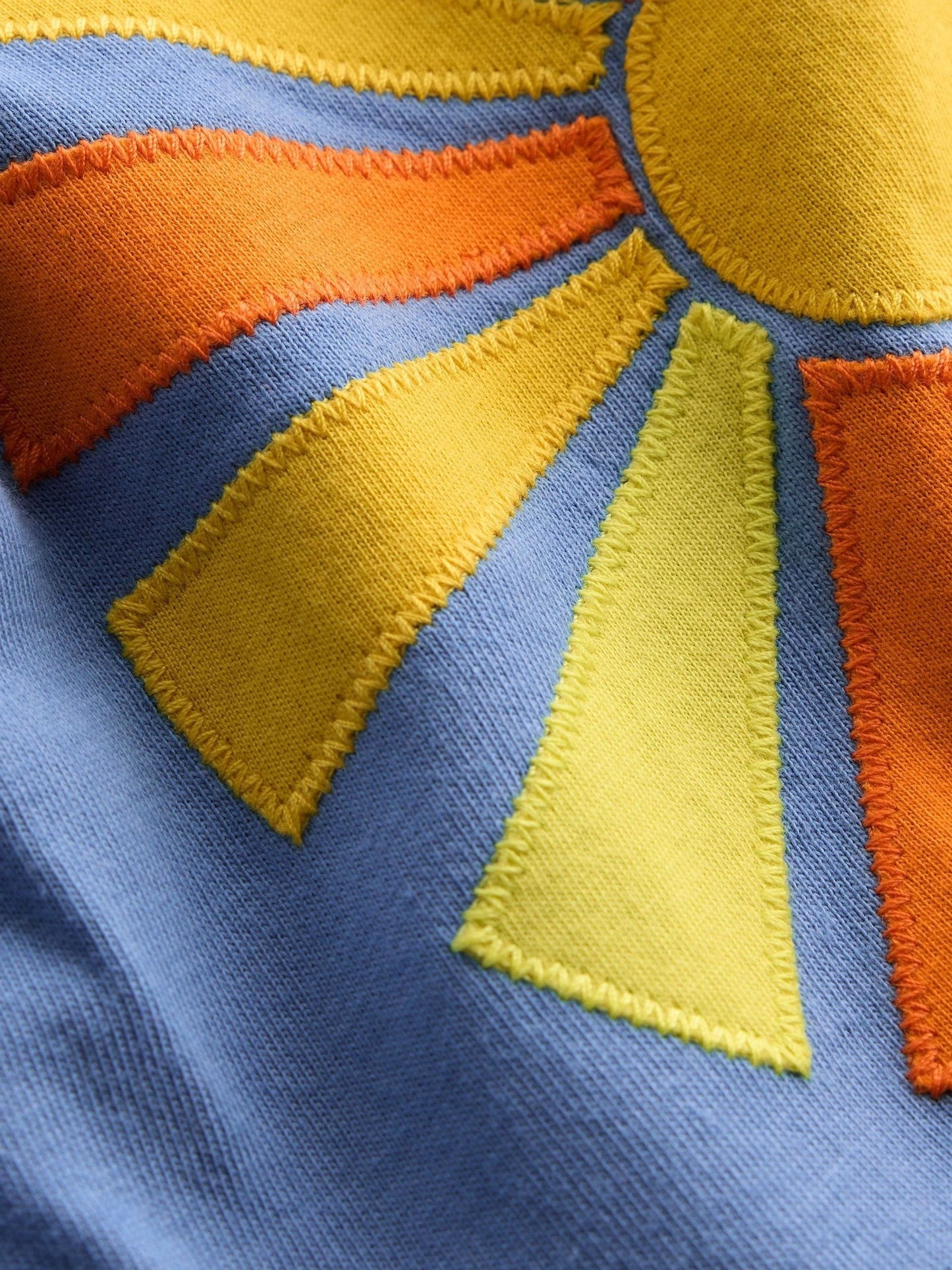 Boden Blue Enola Appliqué Jersey Dress image 3