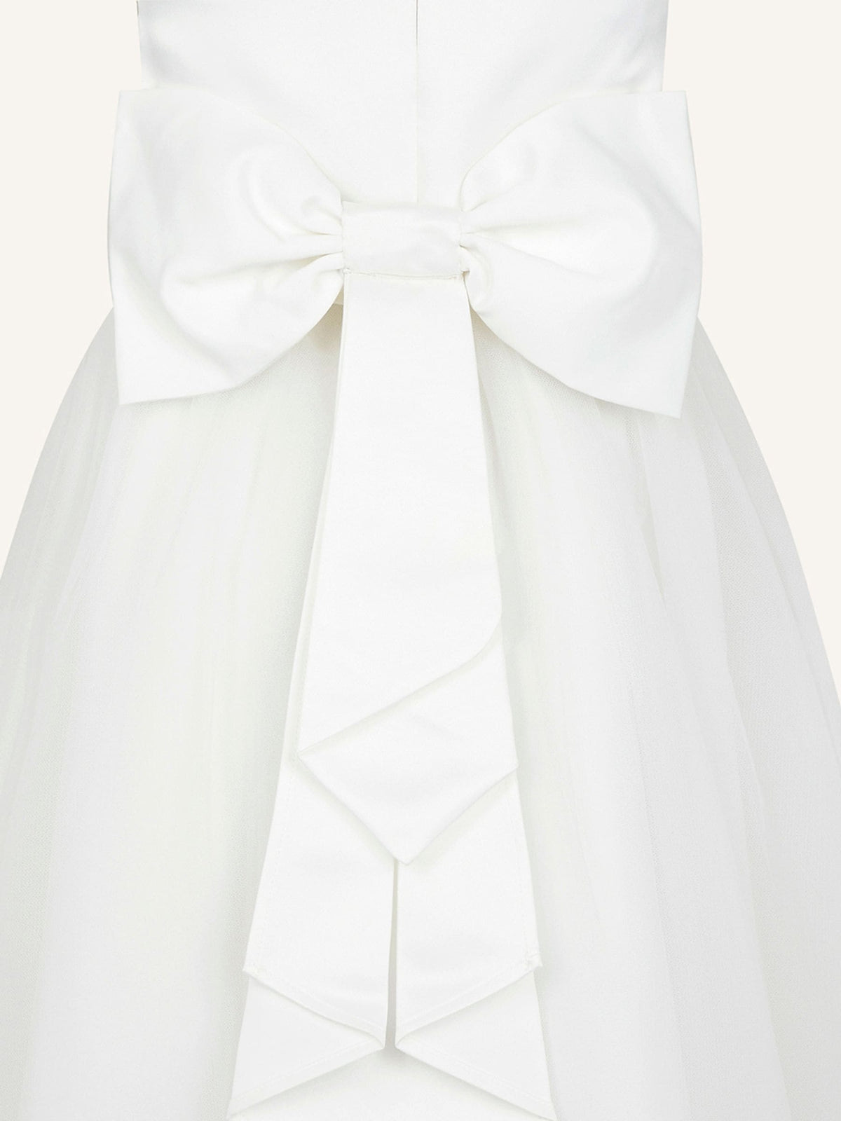 Dsiney Kidz - Monsoon Ivory Tulle Bridesmaid Dress image 5