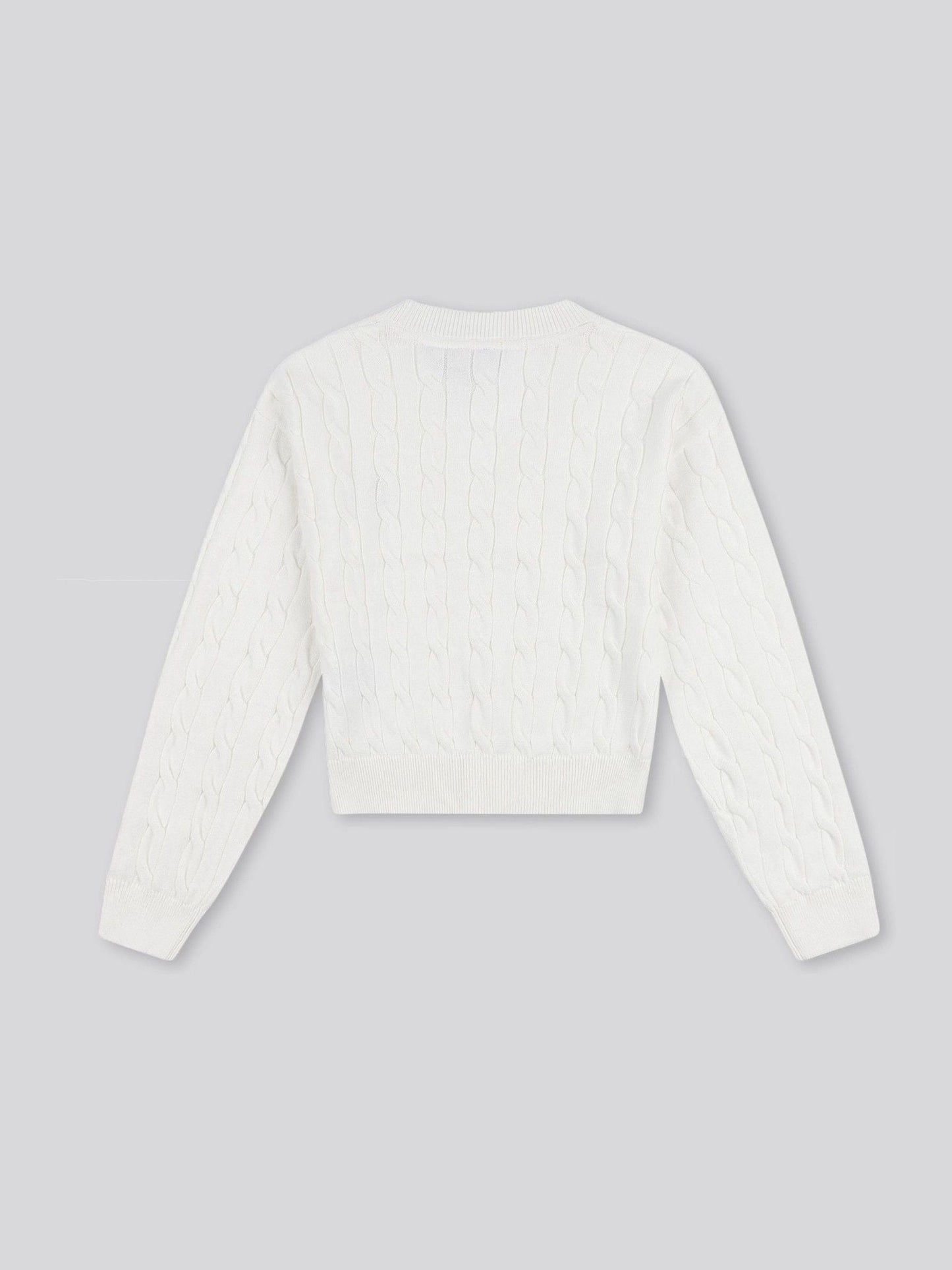 Dsiney Kidz - U.S. Polo Assn. Natural Marshmallow Cardigan image 6