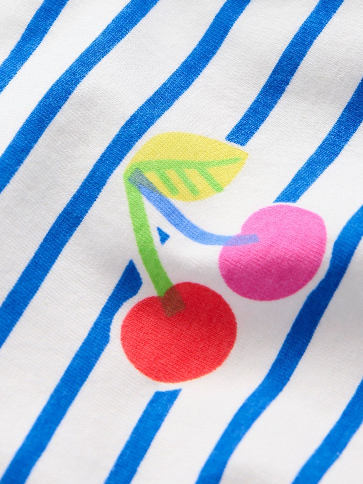 Boden Blue Relaxed Breton T-Shirt image 3